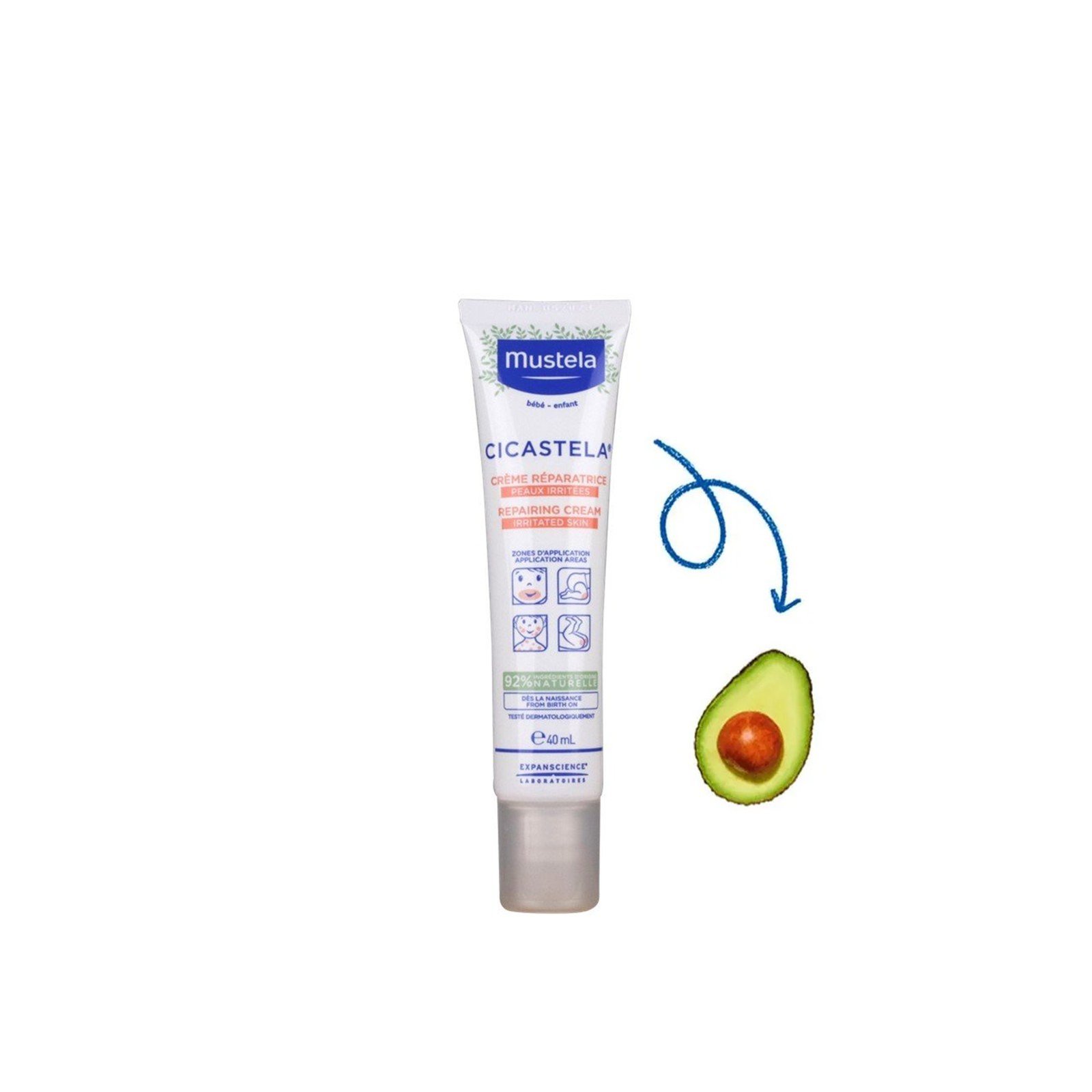 Mustela Cicastela Reparierende Creme 40ml