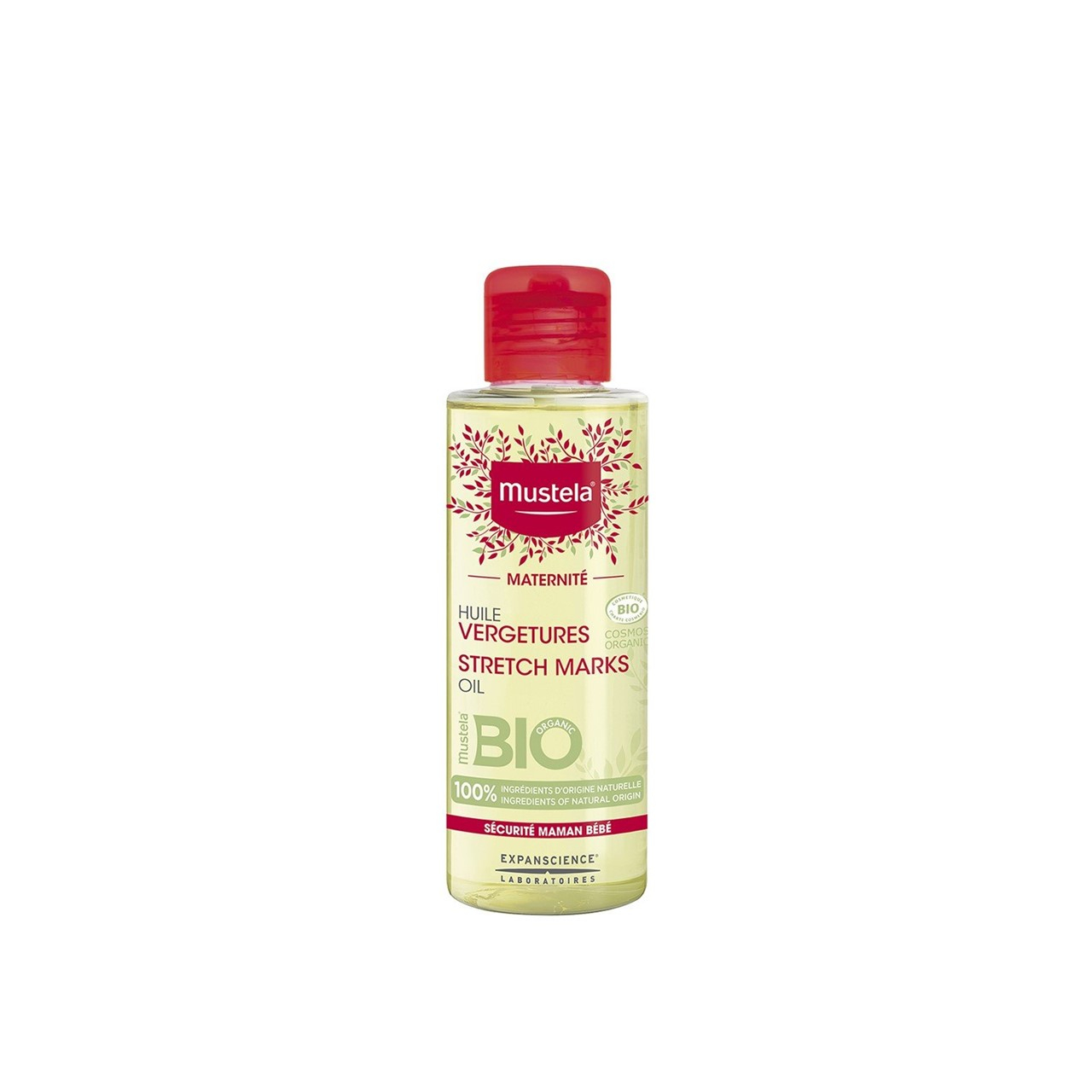 Mustela Maternité Olie Tegen Striae Parfumvrij 105ml