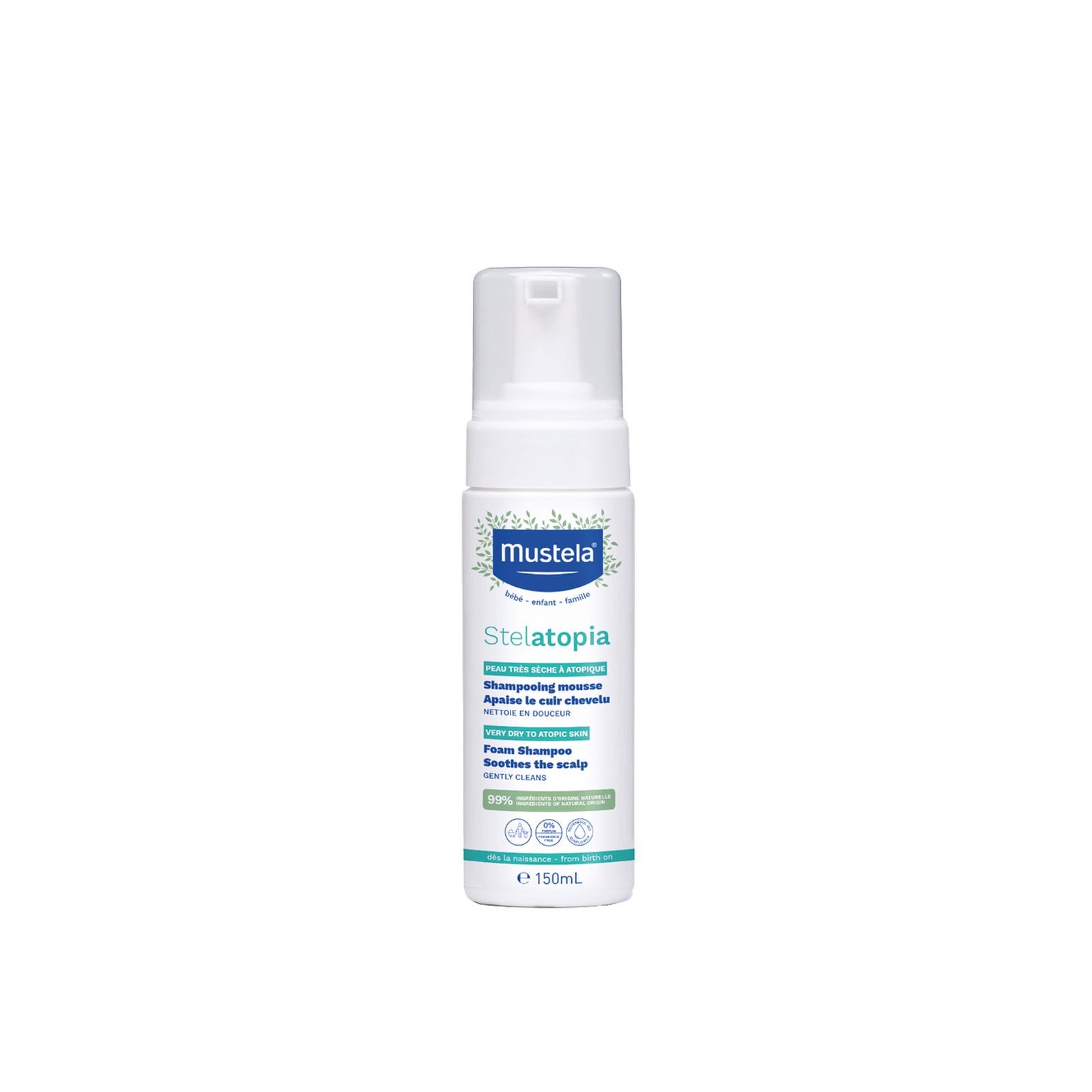 Mustela Stelatopia Foam Shampoo 150ml