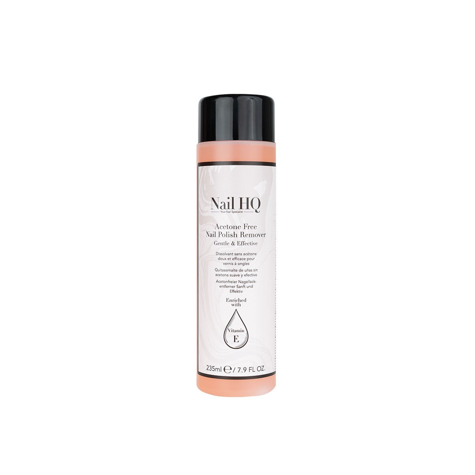 Nail HQ Acetone Free Nail Polish Remover 235ml (7.9floz)