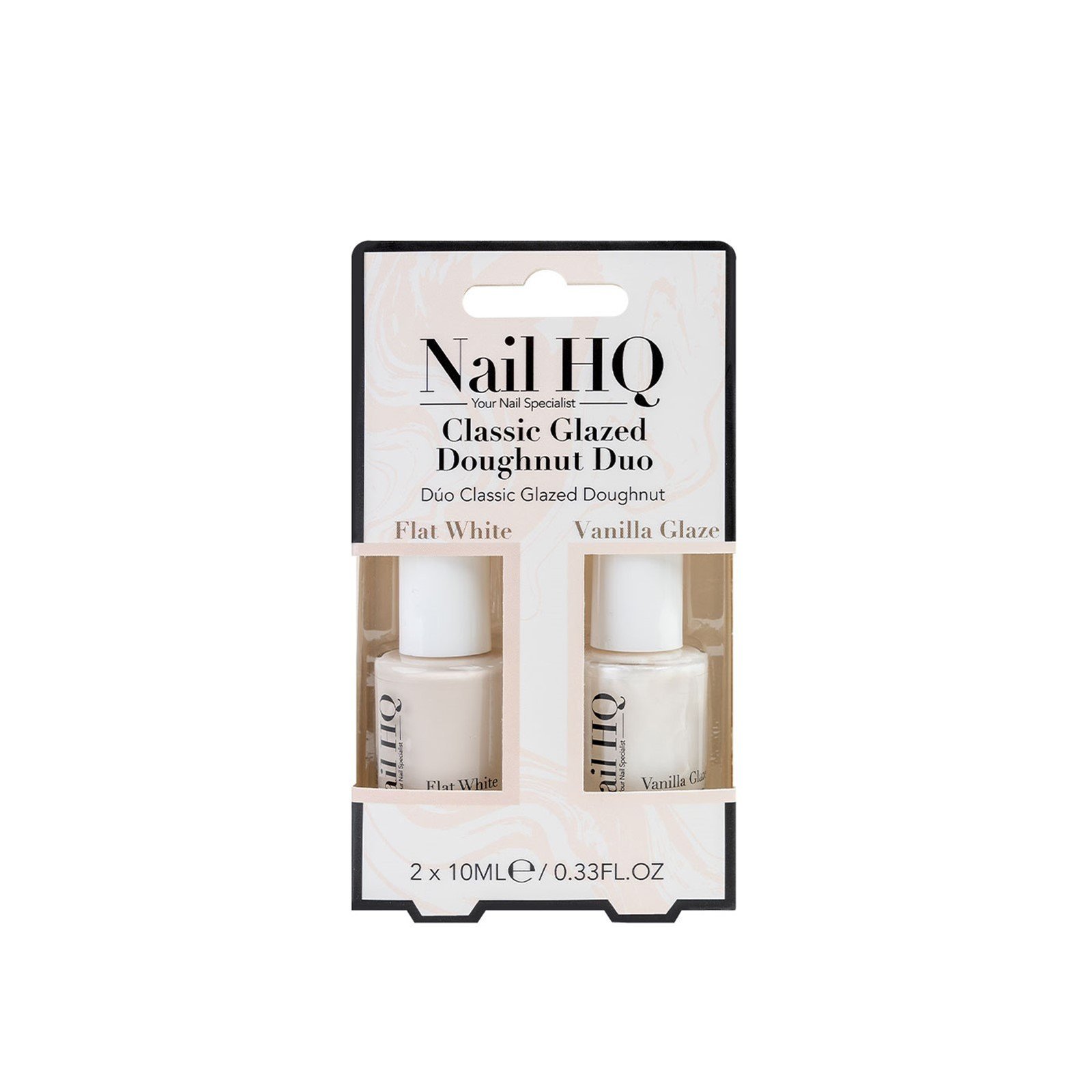 Nail HQ Classic Glazed Doughnut Duo 10ml x2