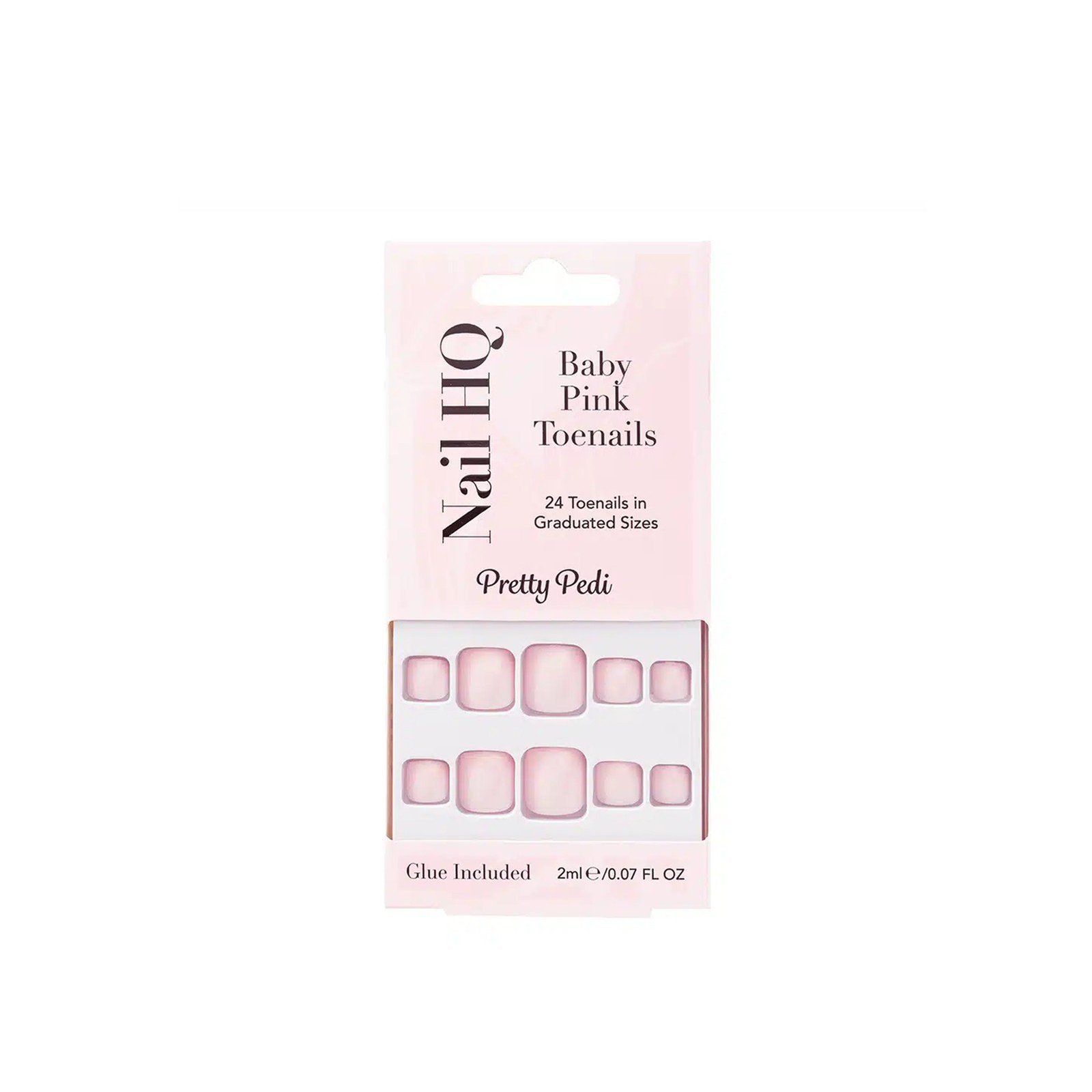 Nail HQ Pretty Pedi Toenails x24