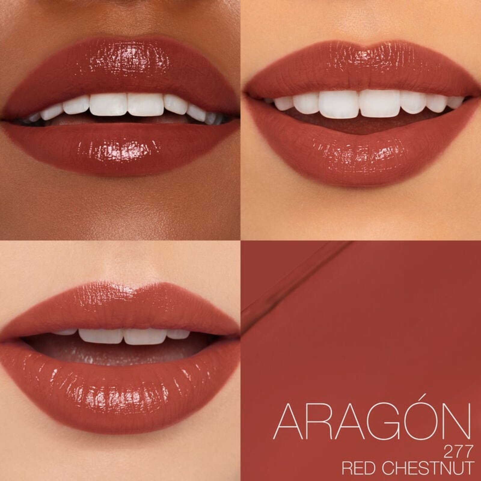 NARS Cosmetics Afterglow Sensual Shine Lipstick 277 Aragon 1.5g