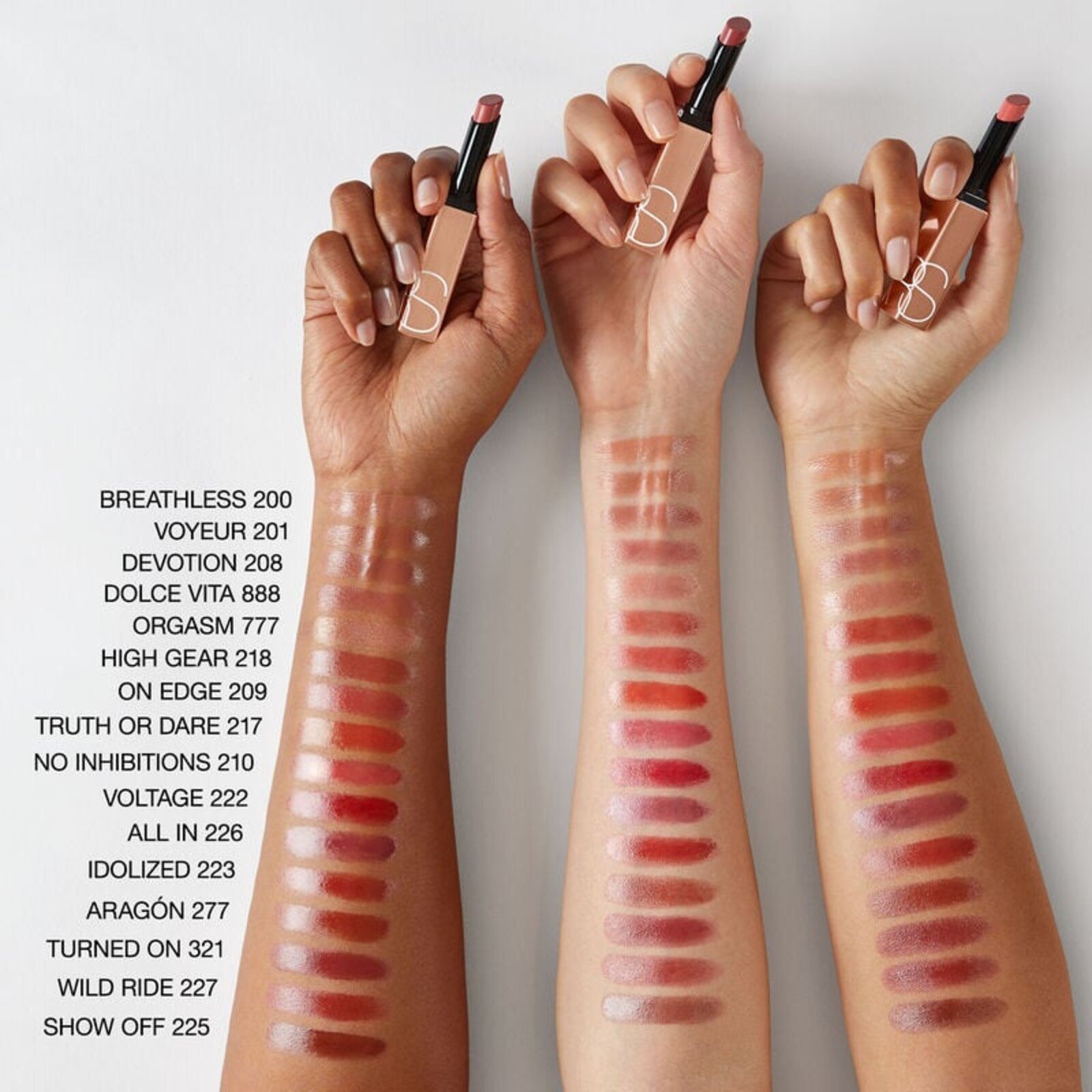 NARS Cosmetics Afterglow Barra de Labios Brillo Sensual 777 Orgasm 1.5g