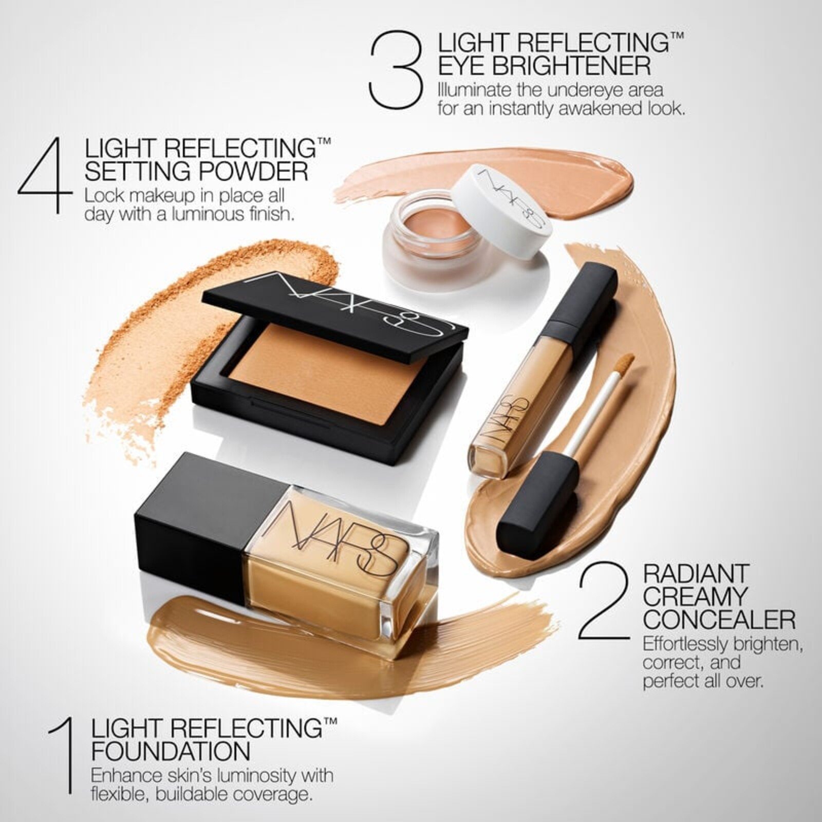 NARS Cosmetics Light Reflecting Foundation Medium 2 Santa Fe 30ml