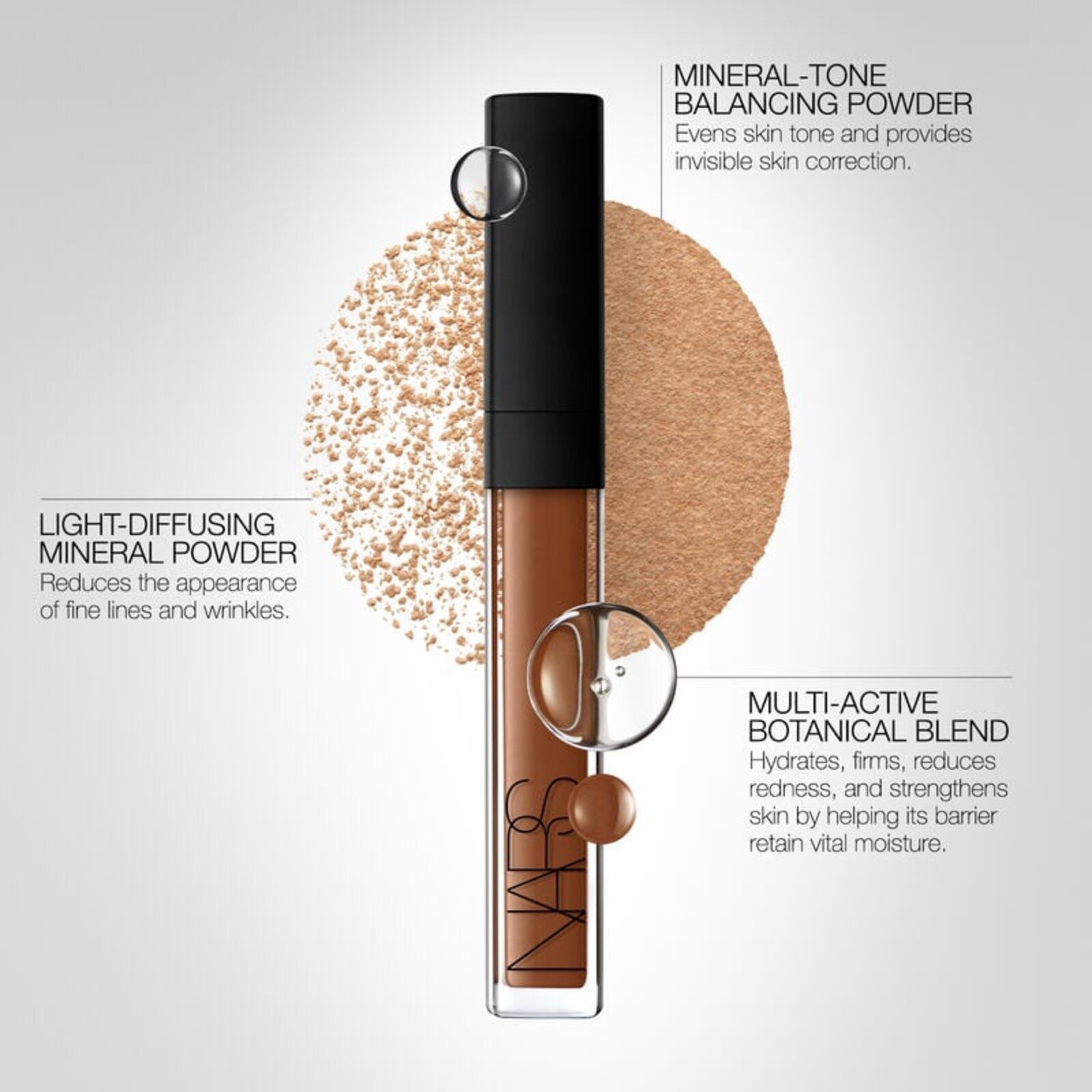 NARS Cosmetics Mini Corrector Cremoso Iluminador Caramel Med/Dark 2 1.4ml
