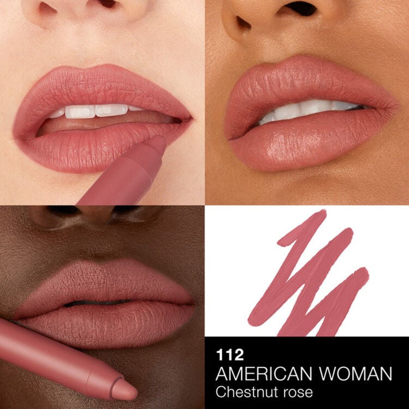 NARS Cosmetics Powermatte High-Intensity Lip Pencil 112 American Woman 2.4g