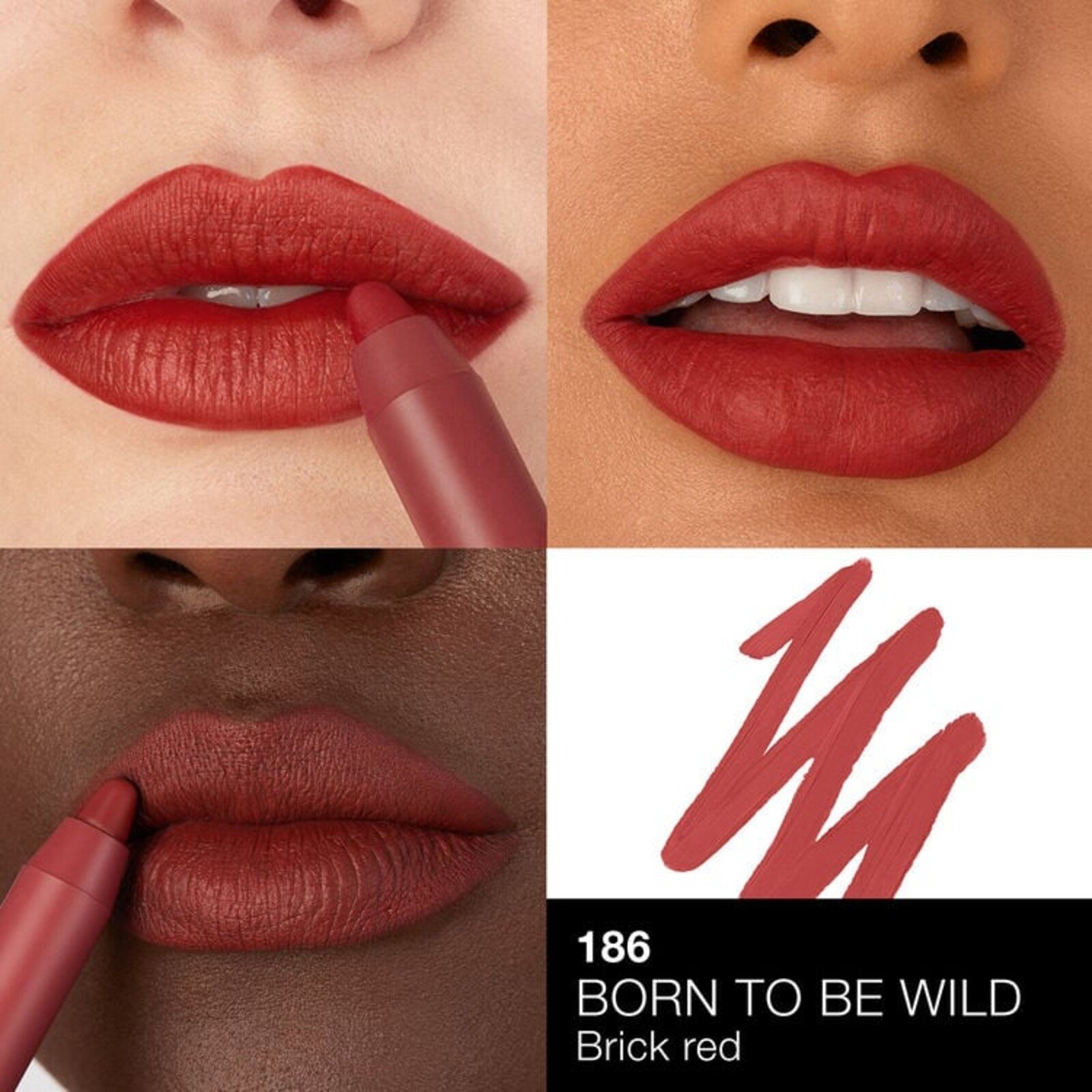 NARS Cosmetics Powermatte High-Intensity Lip Pencil 186 Born To Be Wild 2.4g
