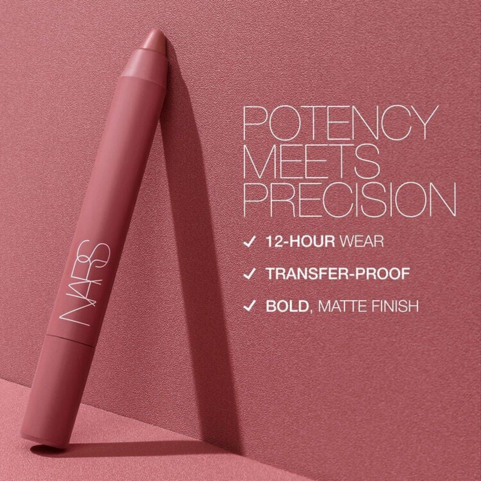 NARS Cosmetics Powermatte High-Intensity Lip Pencil 186 Born To Be Wild 2.4g