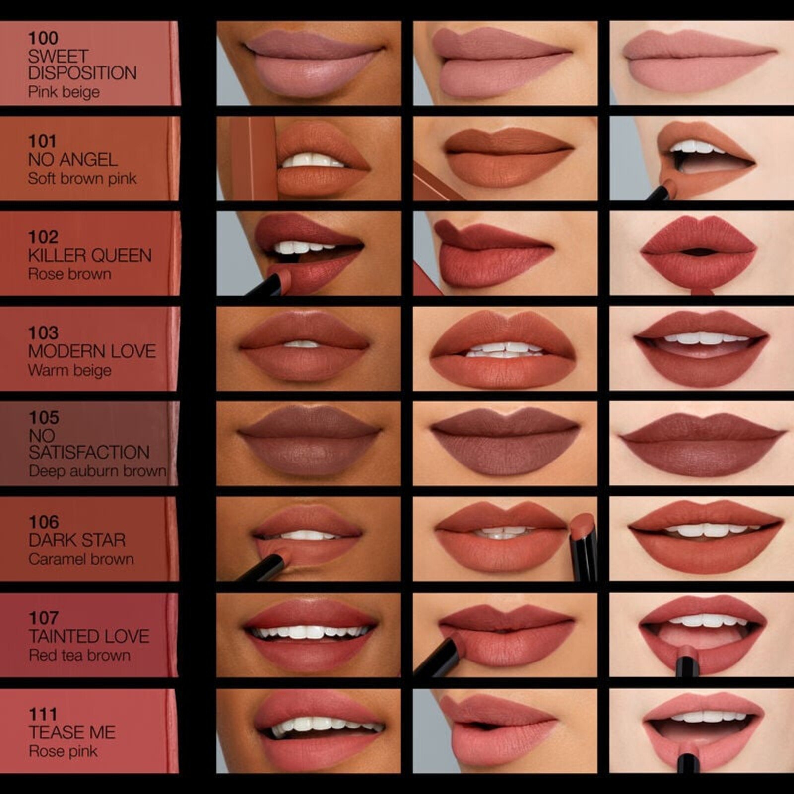 NARS Cosmetics Powermatte Lipstick 136 Get Lucky 1.5g