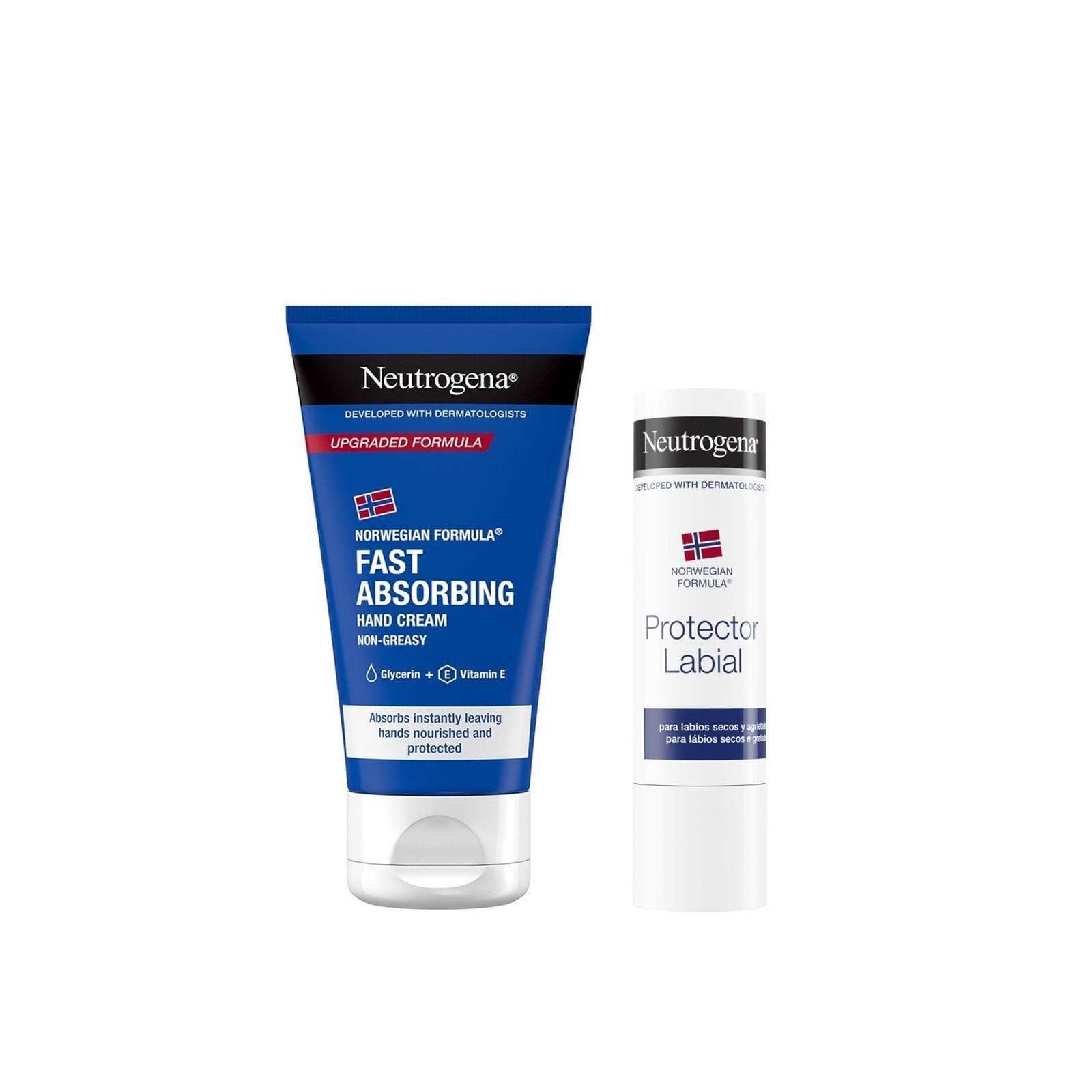 Neutrogena Creme de Mãos Leve Texture 75ml + Batom 4.8g