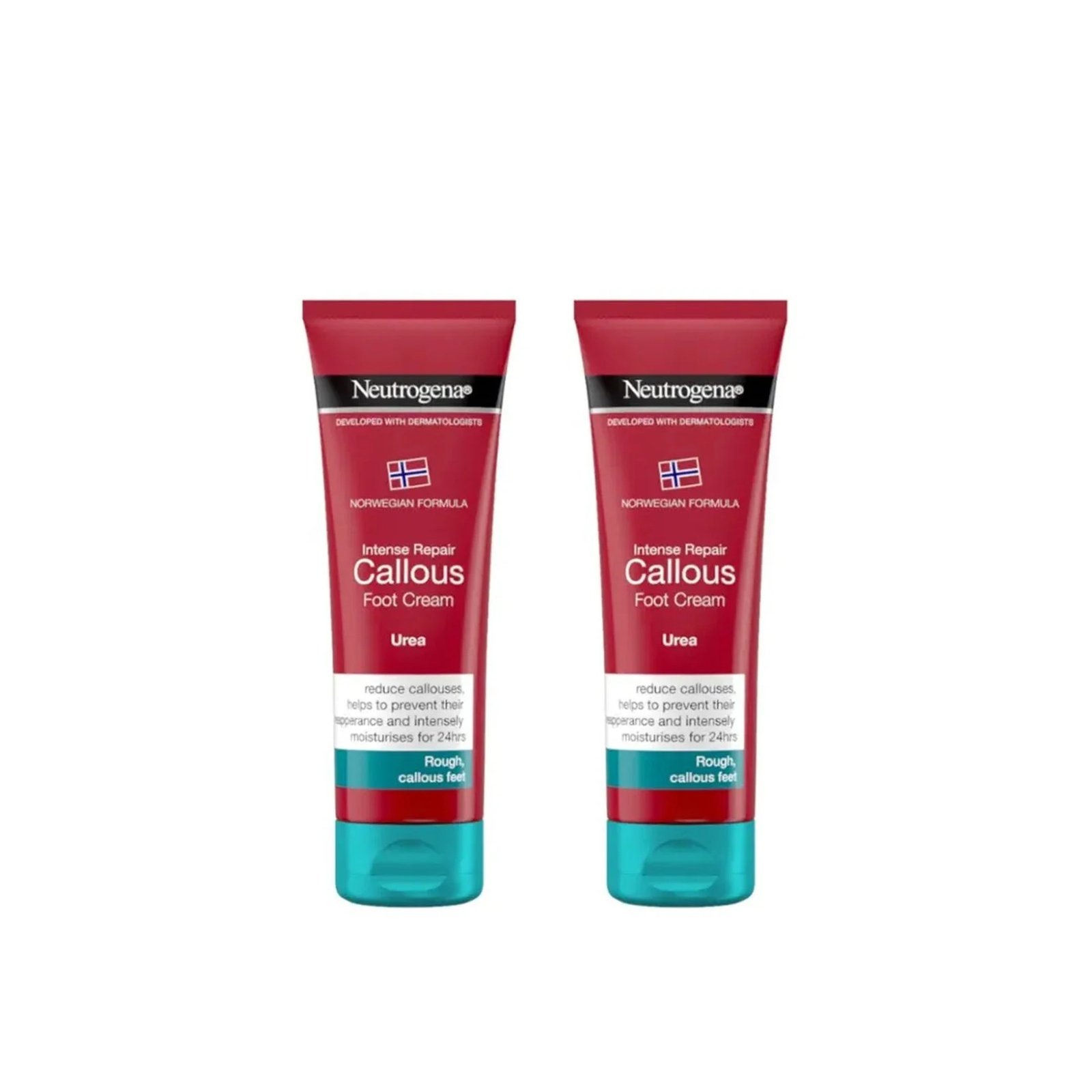 Neutrogena Intense Repair Callous Foot Cream 50ml x2