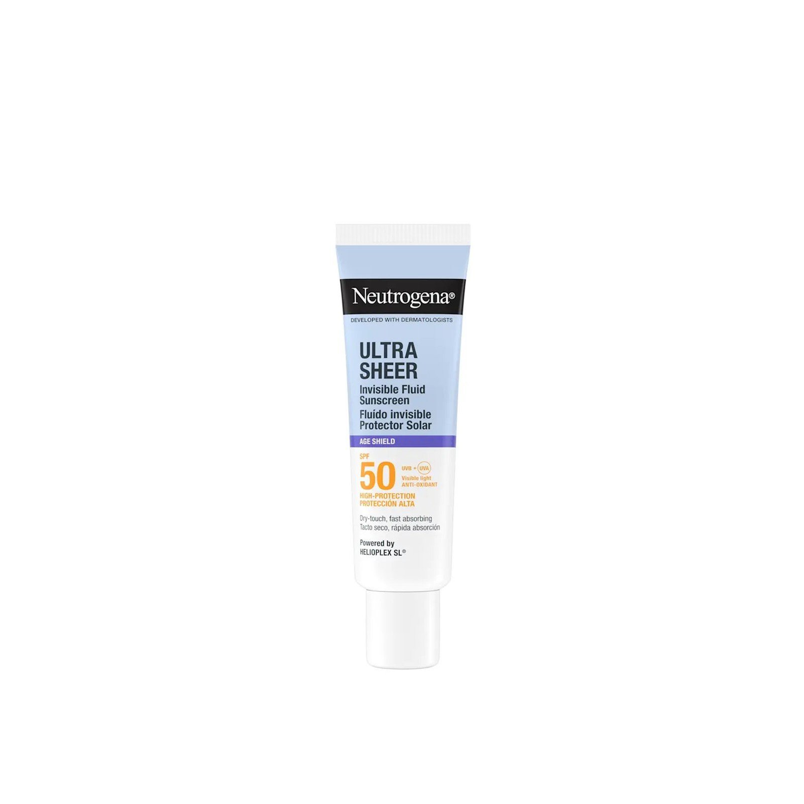 Neutrogena Ultra Sheer Age Shield Usynlig Solkremvæske SPF50 50ml
