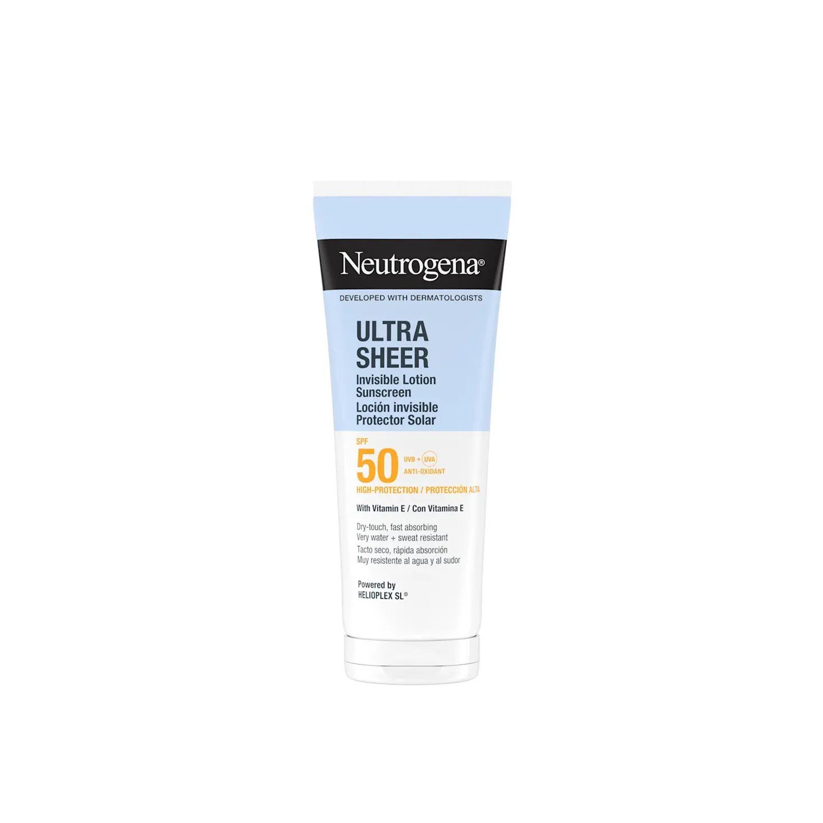 Neutrogena Ultra Sheer Invisible Lotion Sunscreen SPF50 200ml