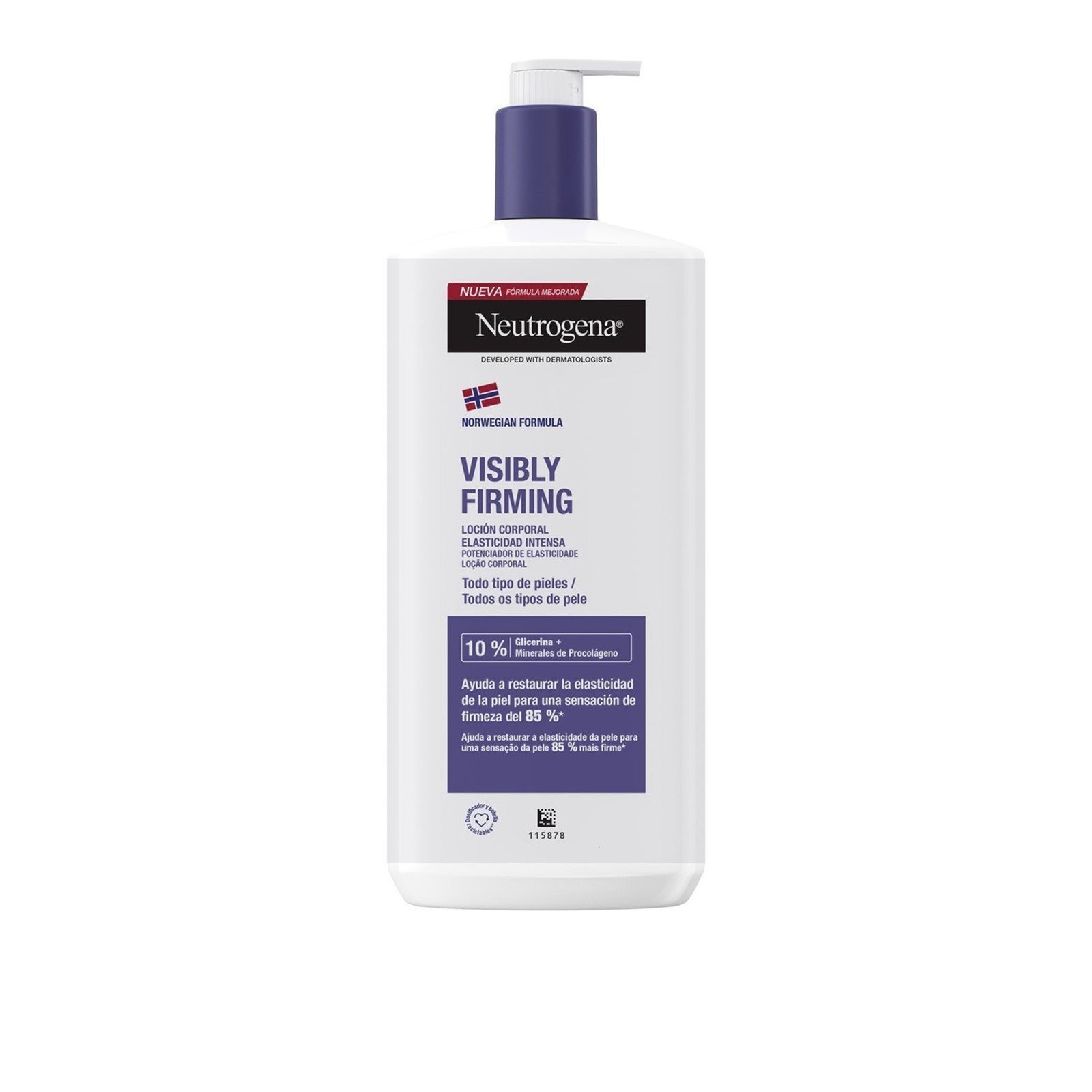 Neutrogena Visibly Firming Lozione Corpo Elasticità Intensa 750ml