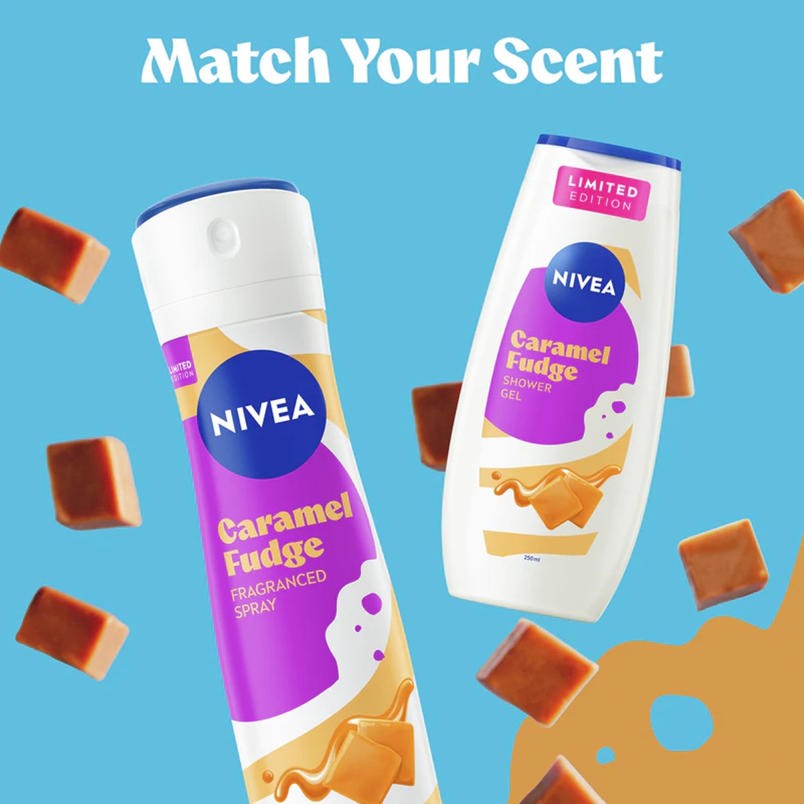 Nivea Caramel Fudge Shower Gel 250ml
