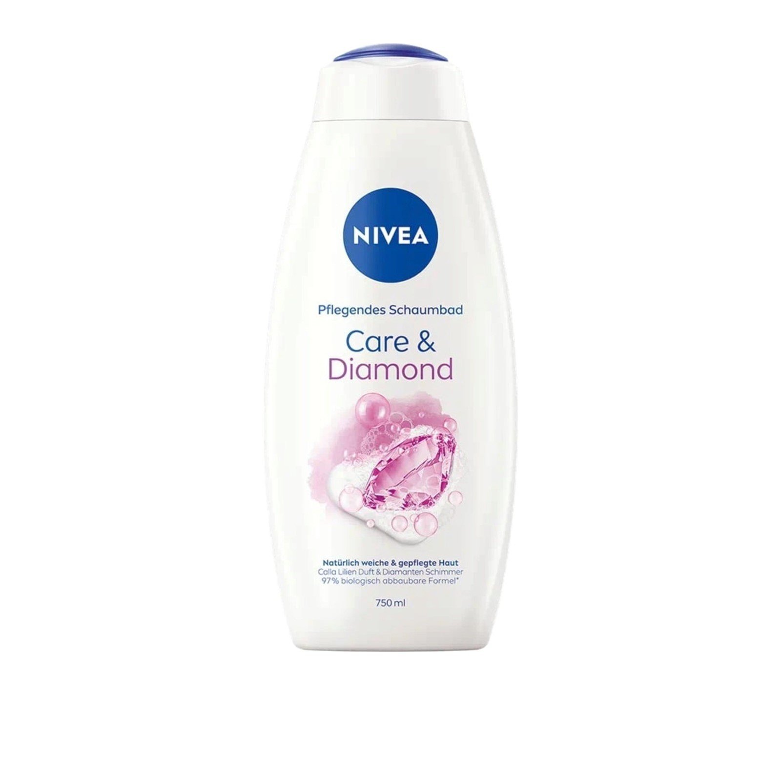Nivea Care & Diamond Shower Gel 750ml