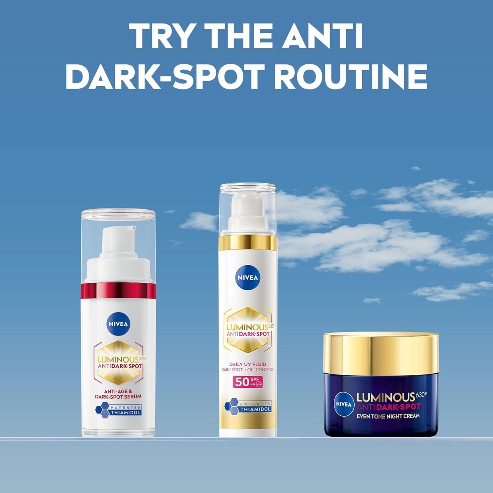 Nivea Luminous 630 2-In-1 Anti-Age & Dark Spot Serum 30ml