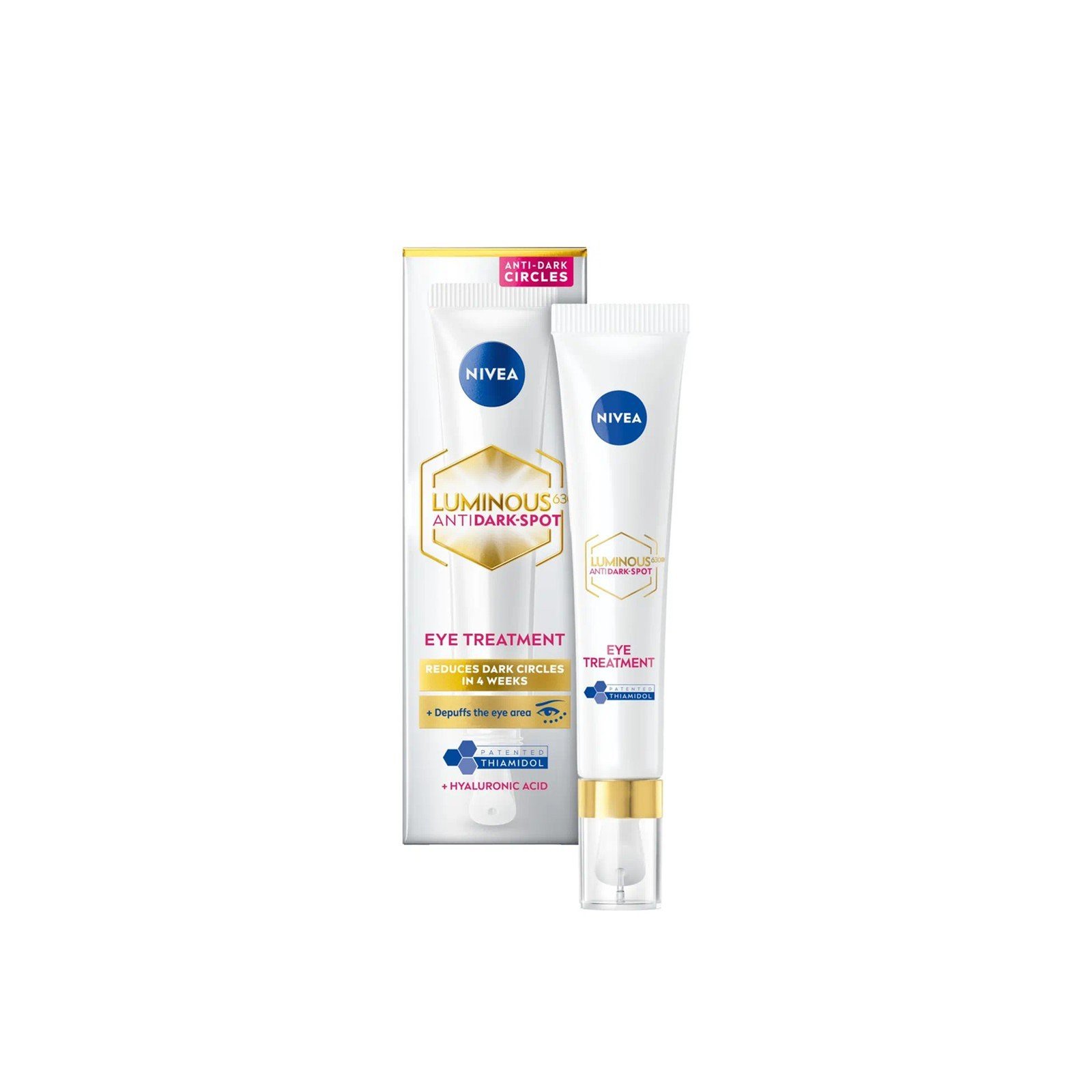 Nivea Luminous 630 Crema Tratamiento Antimanchas para el Contorno de Ojos 15ml