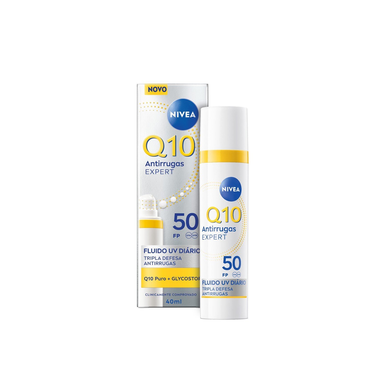 Nivea Q10 Antiarrugas Expert Fluido Diario UV SPF50 40ml (1.35floz)