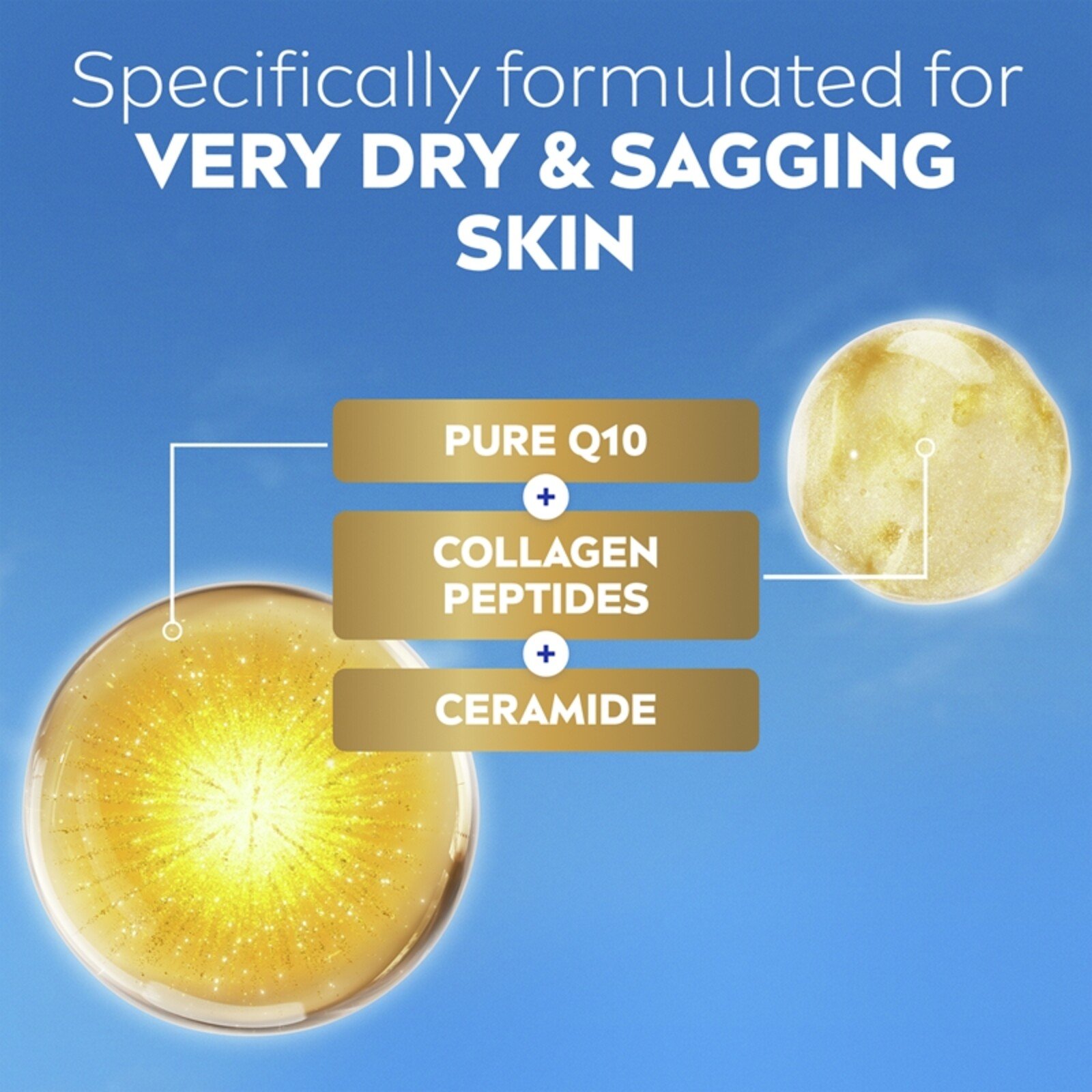 Nivea Q10 Collagen Expert Anti-Wrinkle 3-in-1 Repairing Serum 30ml