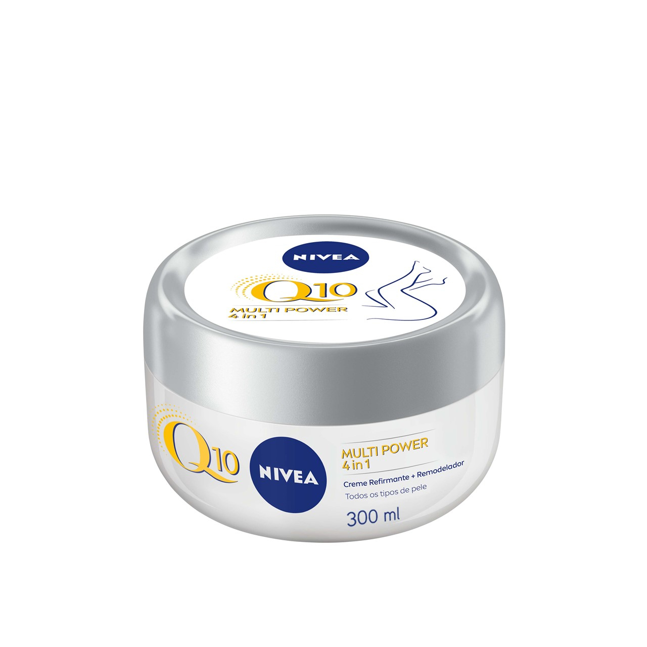Nivea Q10 Multi Power Creme Firmador + Remodelador 4-Em-1 300ml