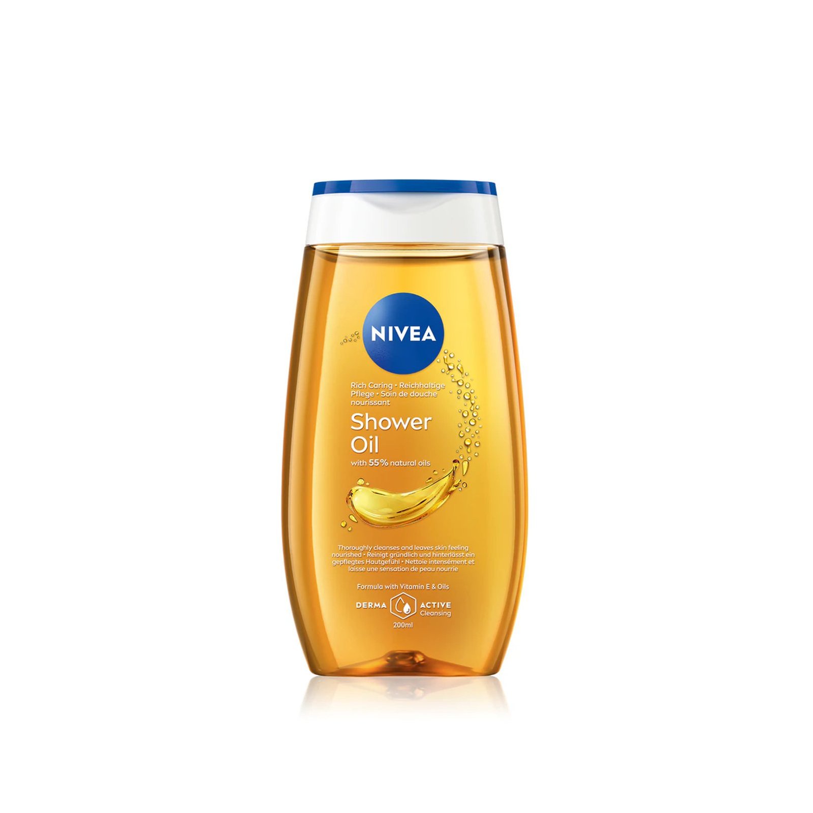 Nivea Rich Caring Shower Oil 200ml (6.76 fl oz)