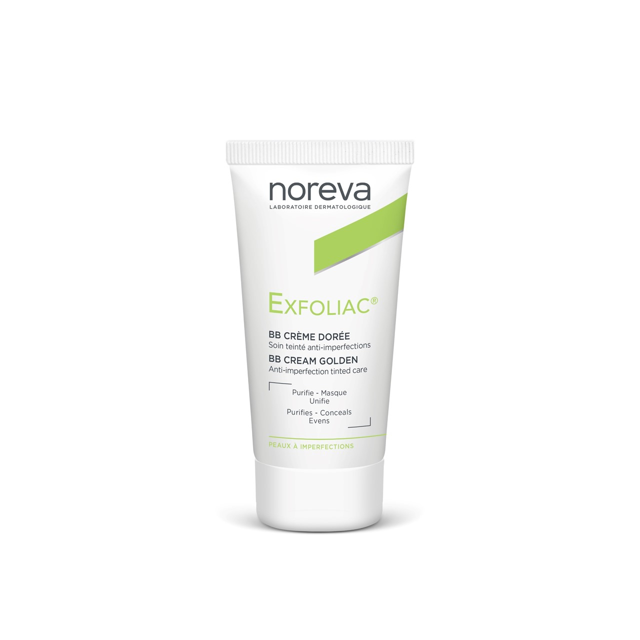 Noreva Exfoliac BB Cream Golden Anti-Imperfections 30ml