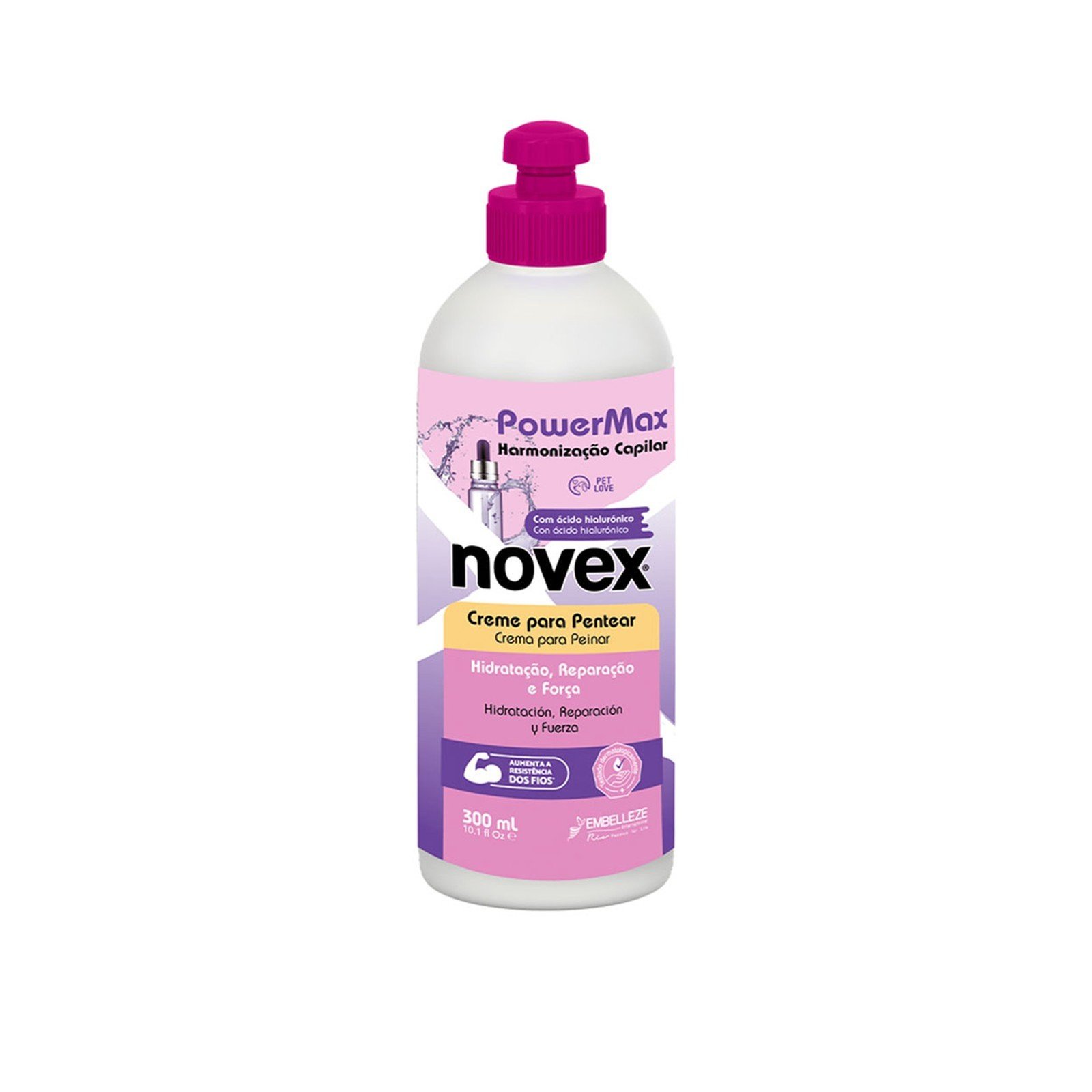 Novex PowerMax Гармонізуючий Незмивний Кондиціонер Для Волосся 300мл