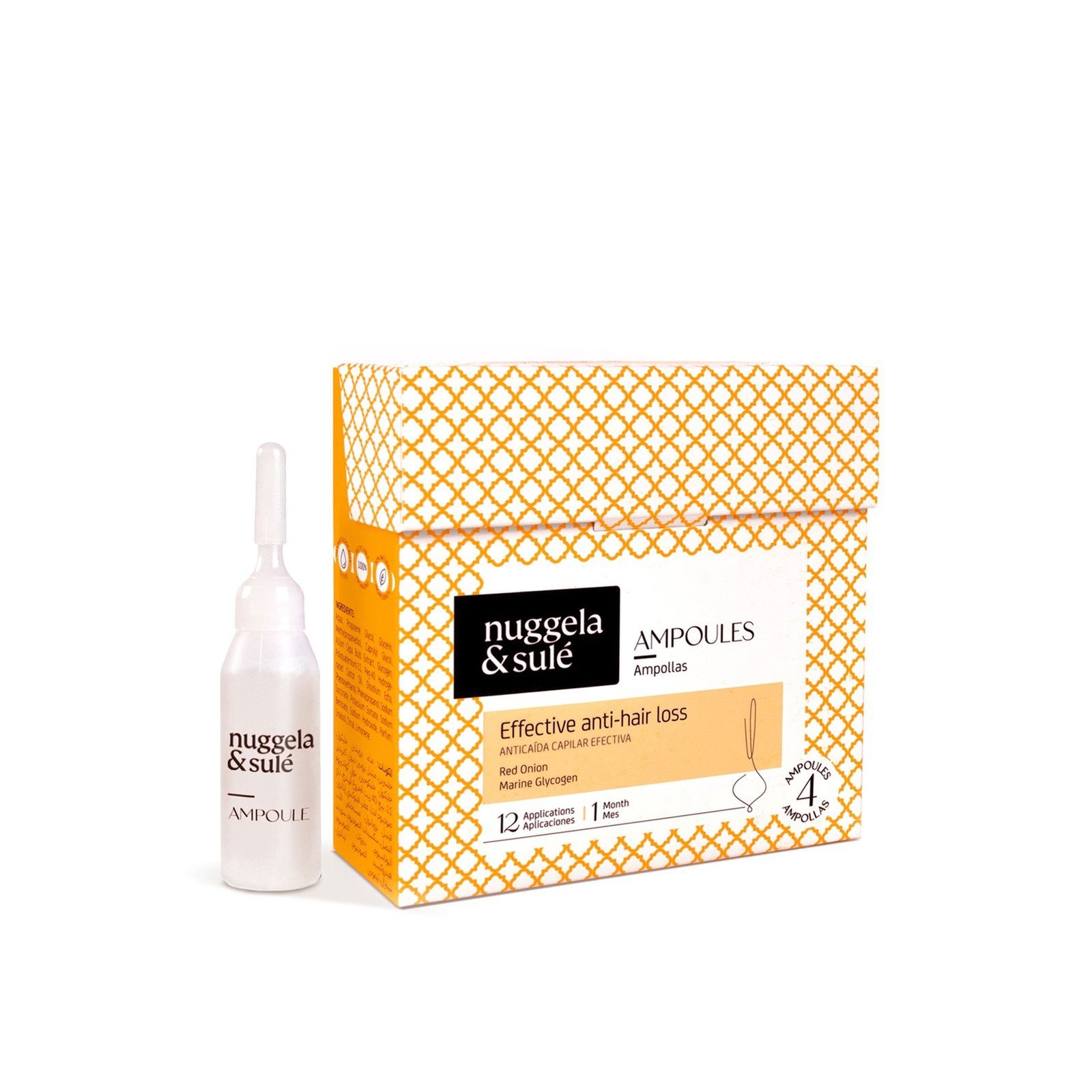 Nuggela & Sulé Ampolla Anticaída Efectiva 10ml x4