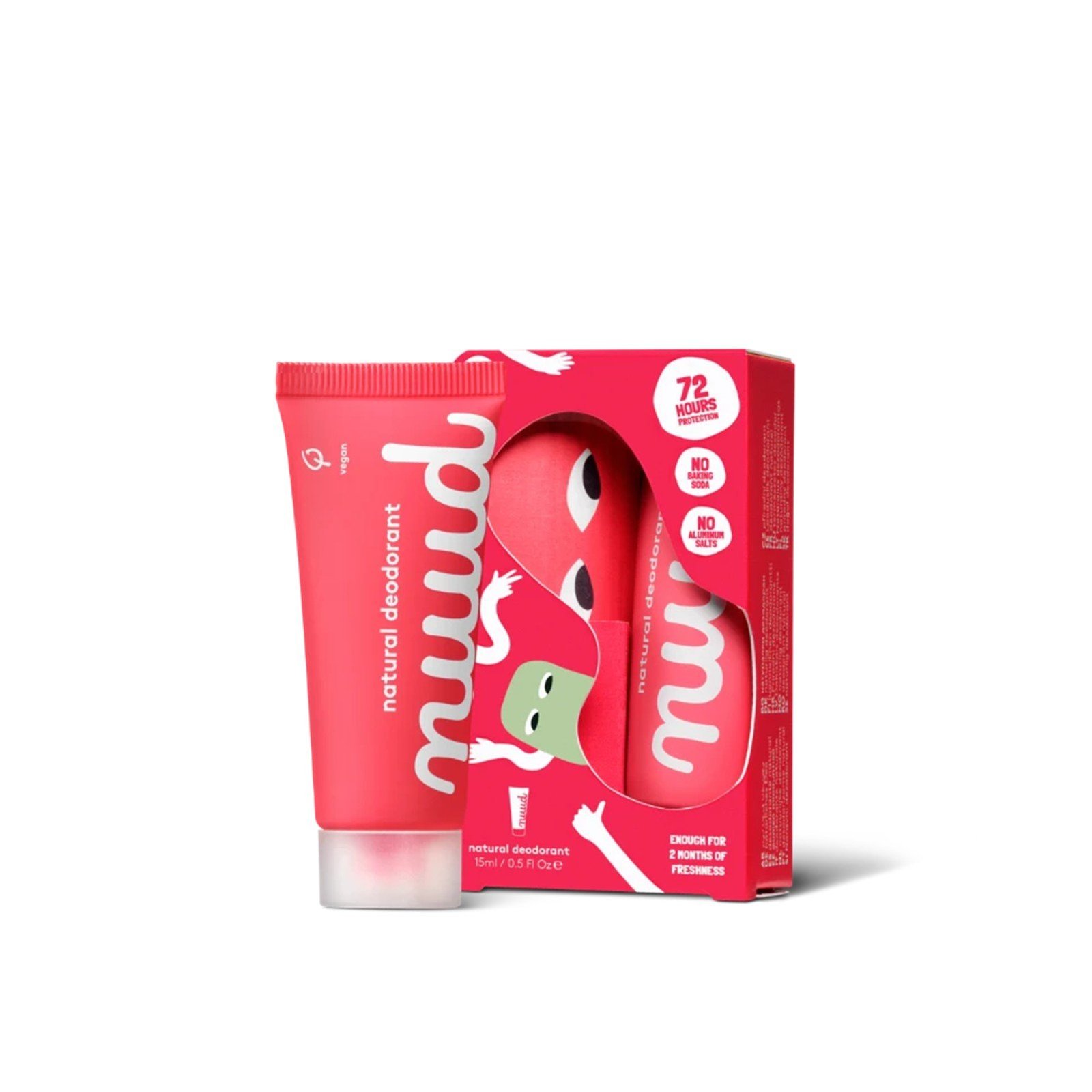 nuud Krémový Deodorant Startovací Balení 15ml