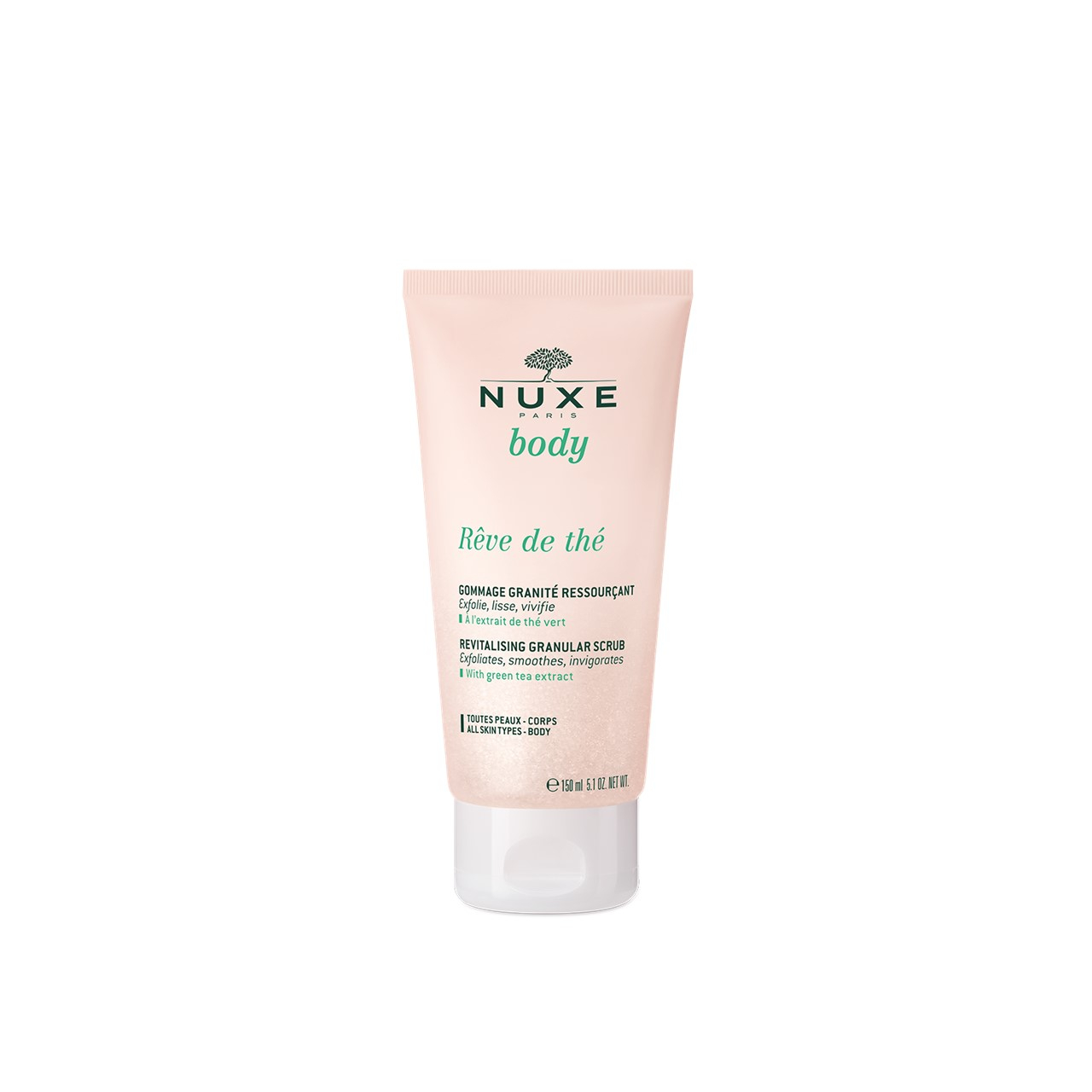 NUXE Body Rêve de Thé Exfoliante Granular Revitalizante 150ml