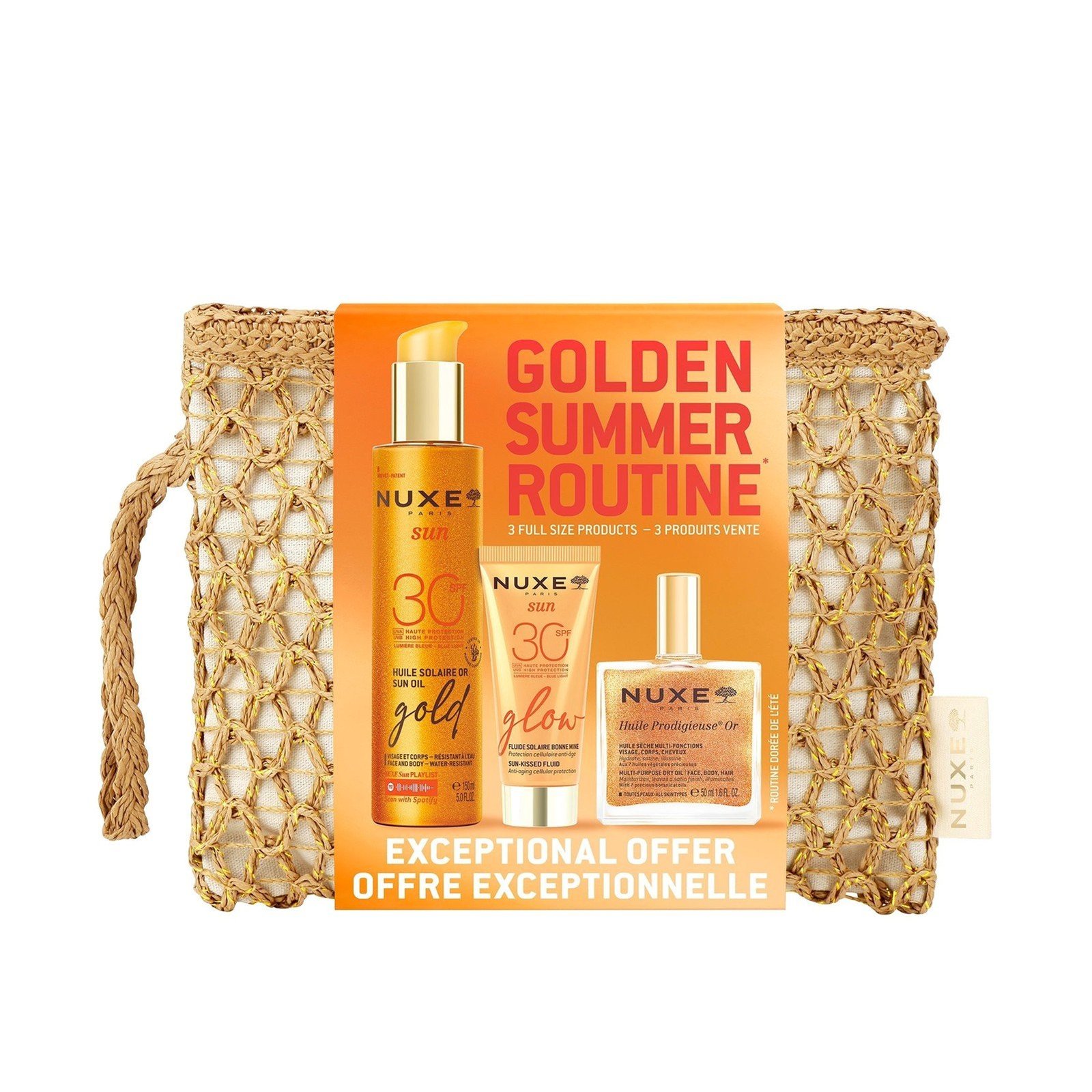 NUXE Golden Summer Routine Gift Set