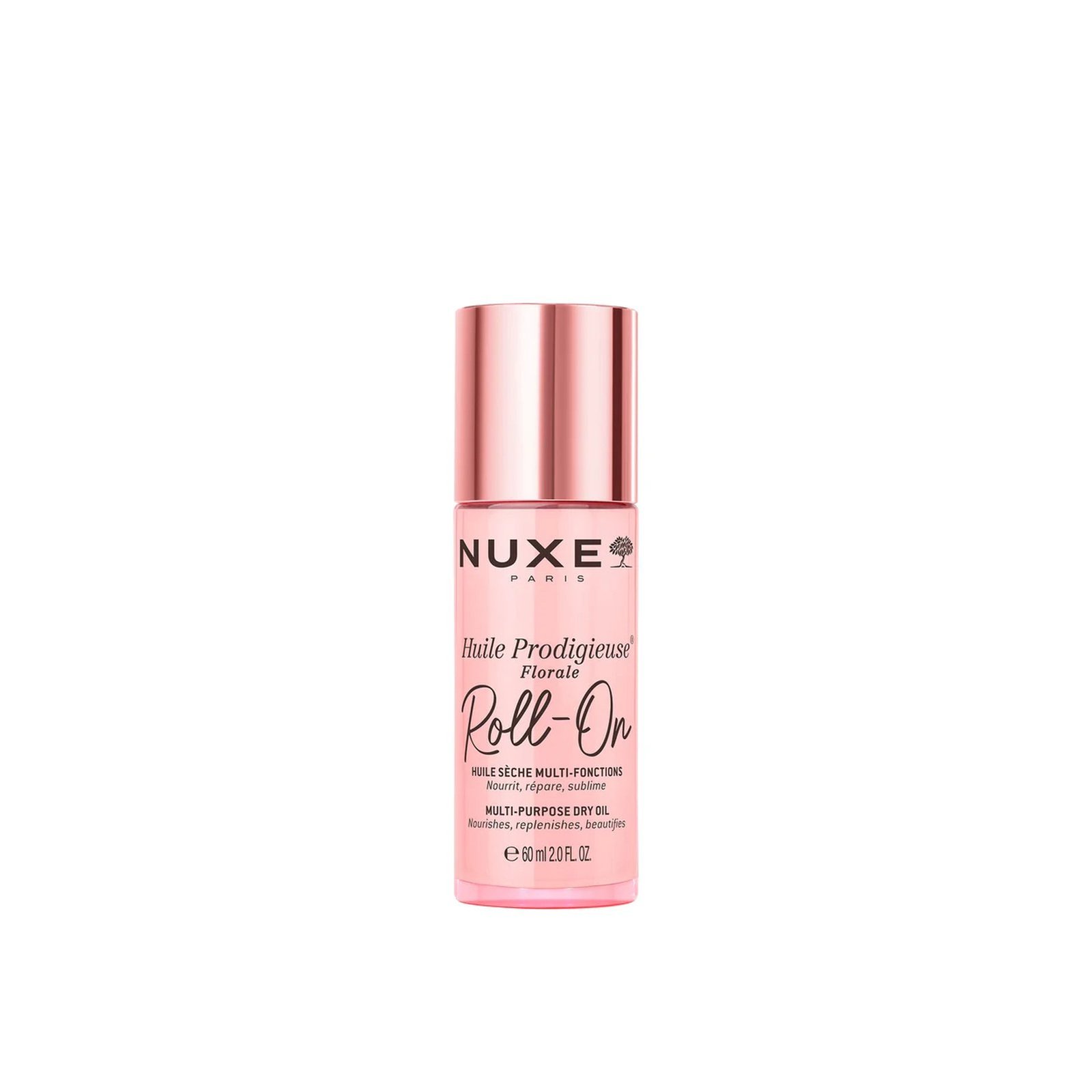 NUXE Huile Prodigieuse Florale Roll-On, aceite seco multiusos, 60 ml (2.0floz)