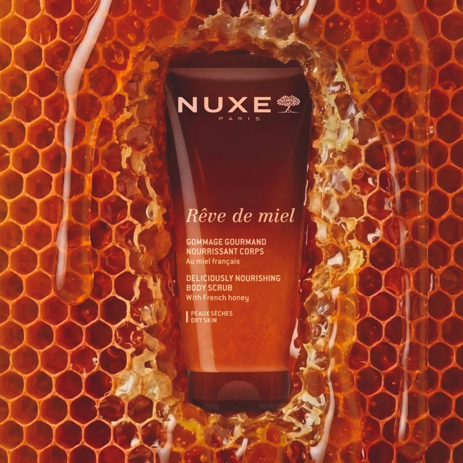 NUXE Rêve de Miel Deliciously Nourishing Body Scrub 200ml