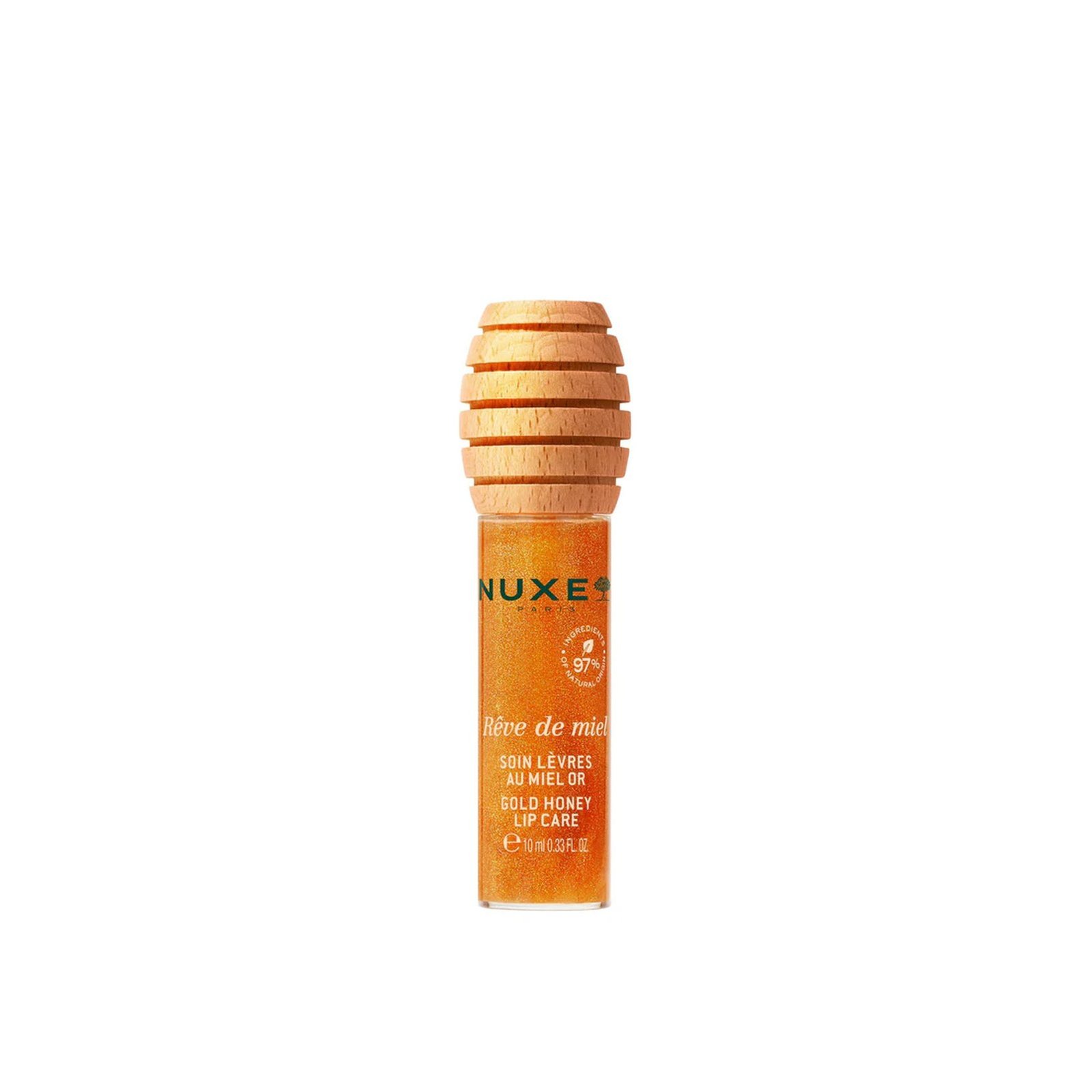 NUXE Rêve de Miel Gold Honey, bálsamo labial, 10 ml (0.34floz)