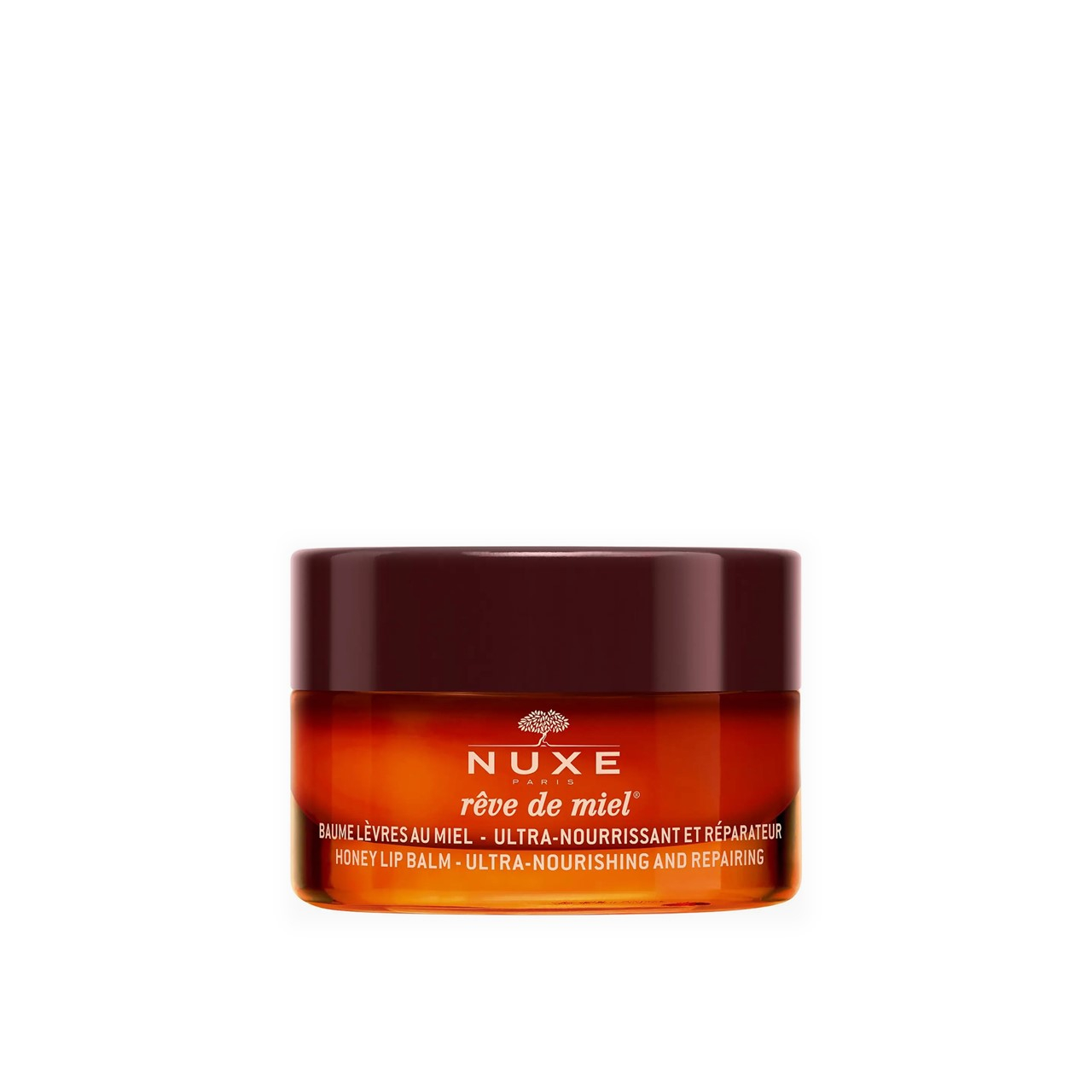 NUXE Rêve de Miel بلسم شفاه بالعسل مغذٍّ ومُصلِح للغاية 15g