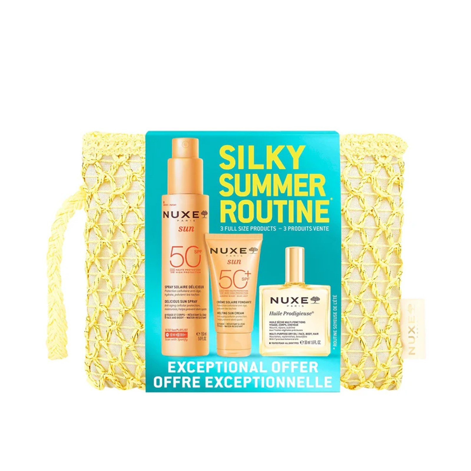 NUXE Coffret Routine Soyeuse d'Été