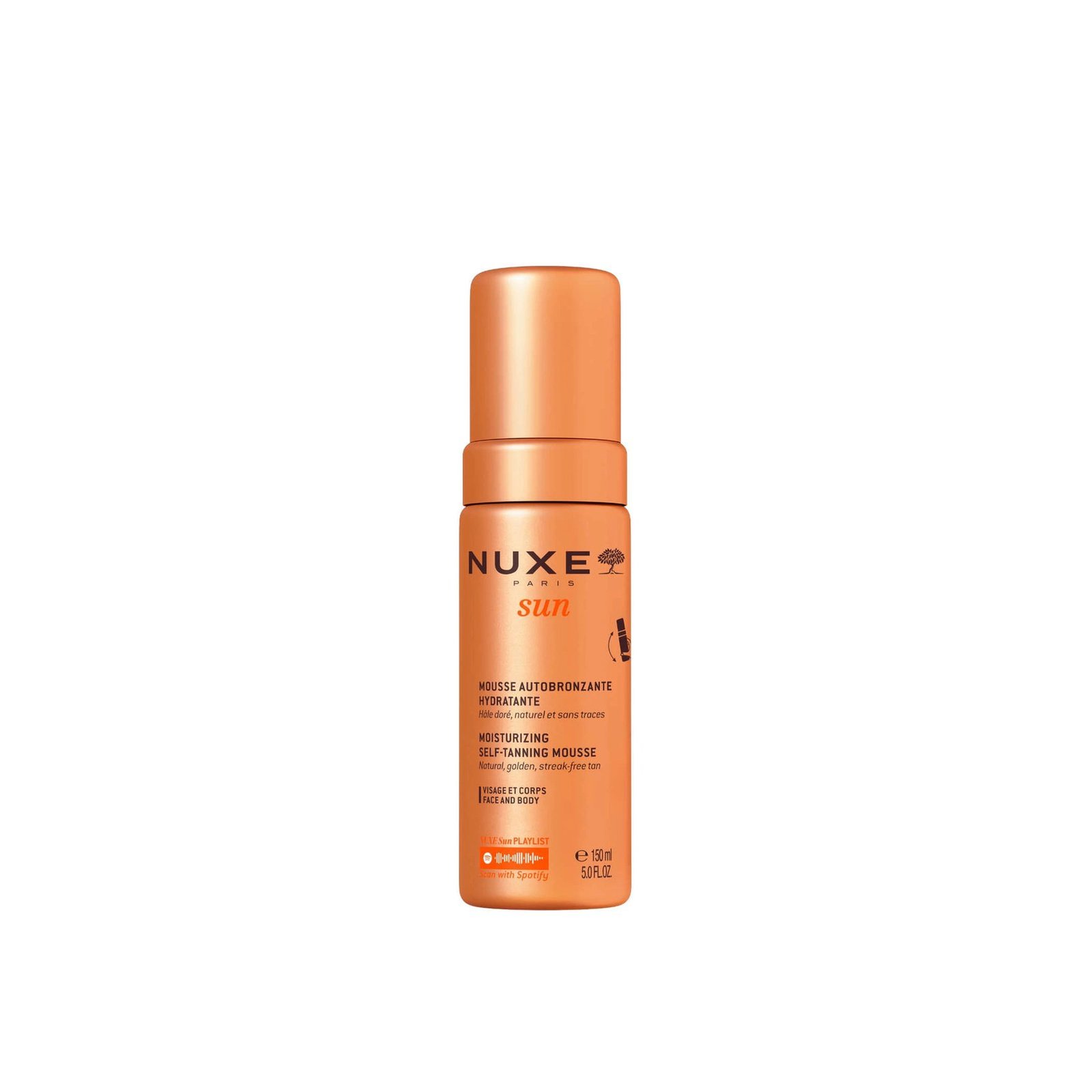 NUXE Sun Moisturizing Self-Tanning Mousse 150ml