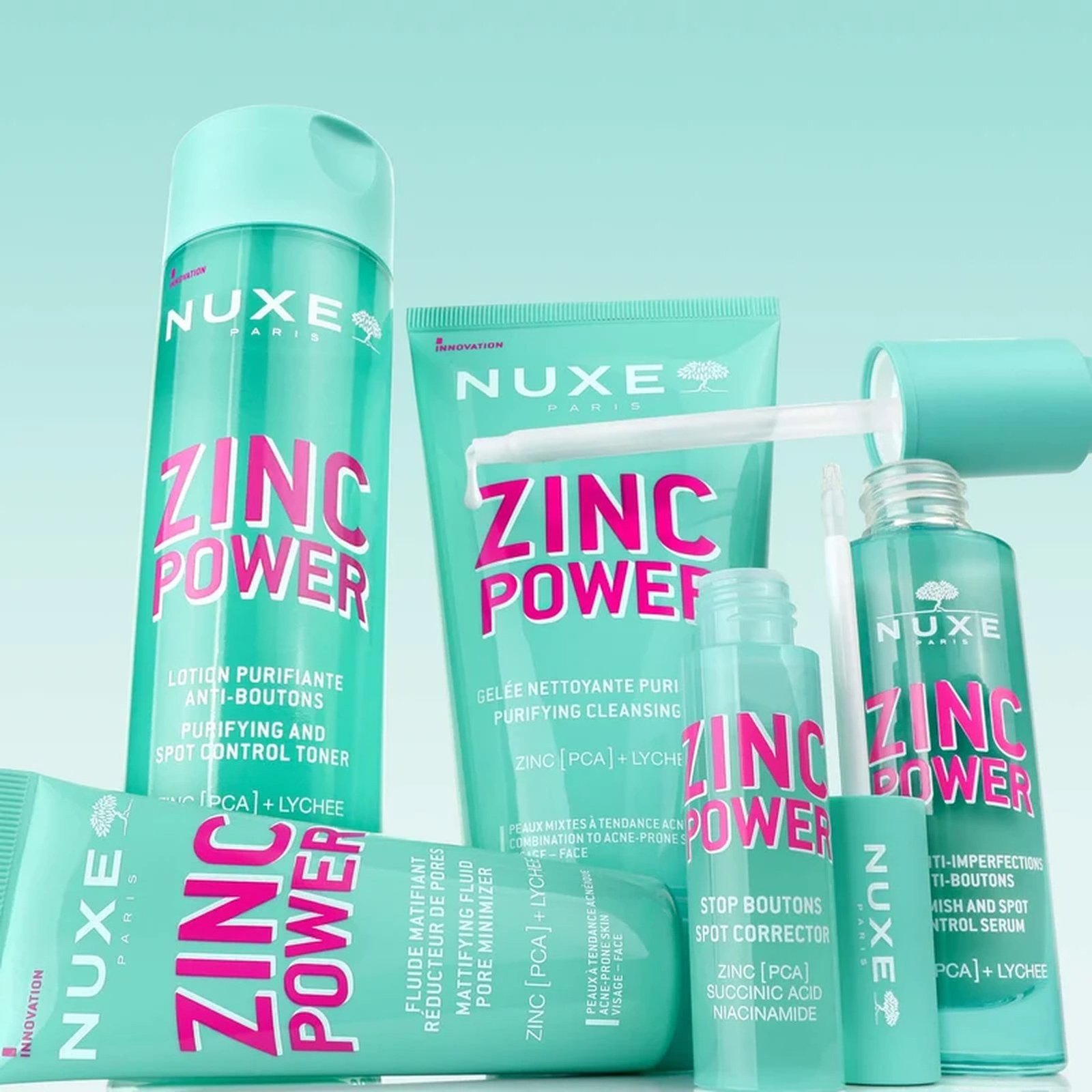 NUXE Zinc Power Purifying Cleansing Gel 400ml