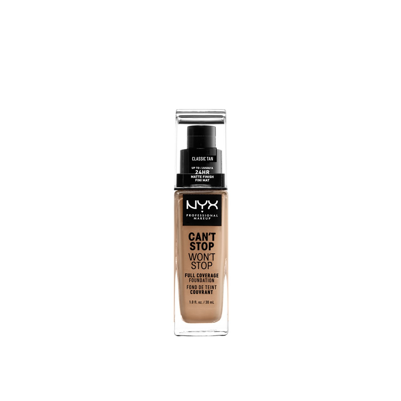 NYX Pro Makeup Can't Stop Won't Stop Base de Maquilhagem Classic Tan 30ml