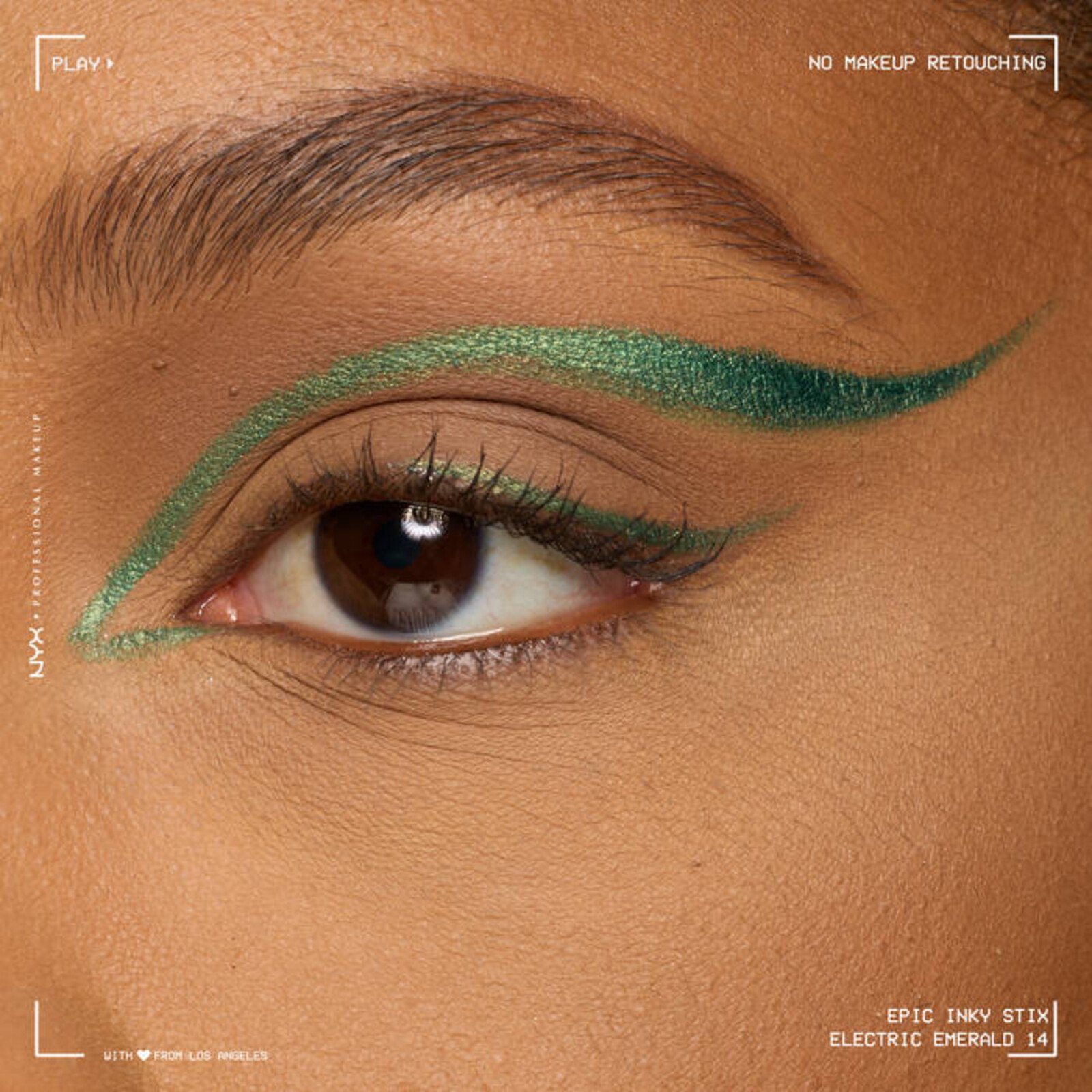 NYX Pro Makeup Epic Inky Stix محدد كريمي جل 14 Electric Emerald 0.1g