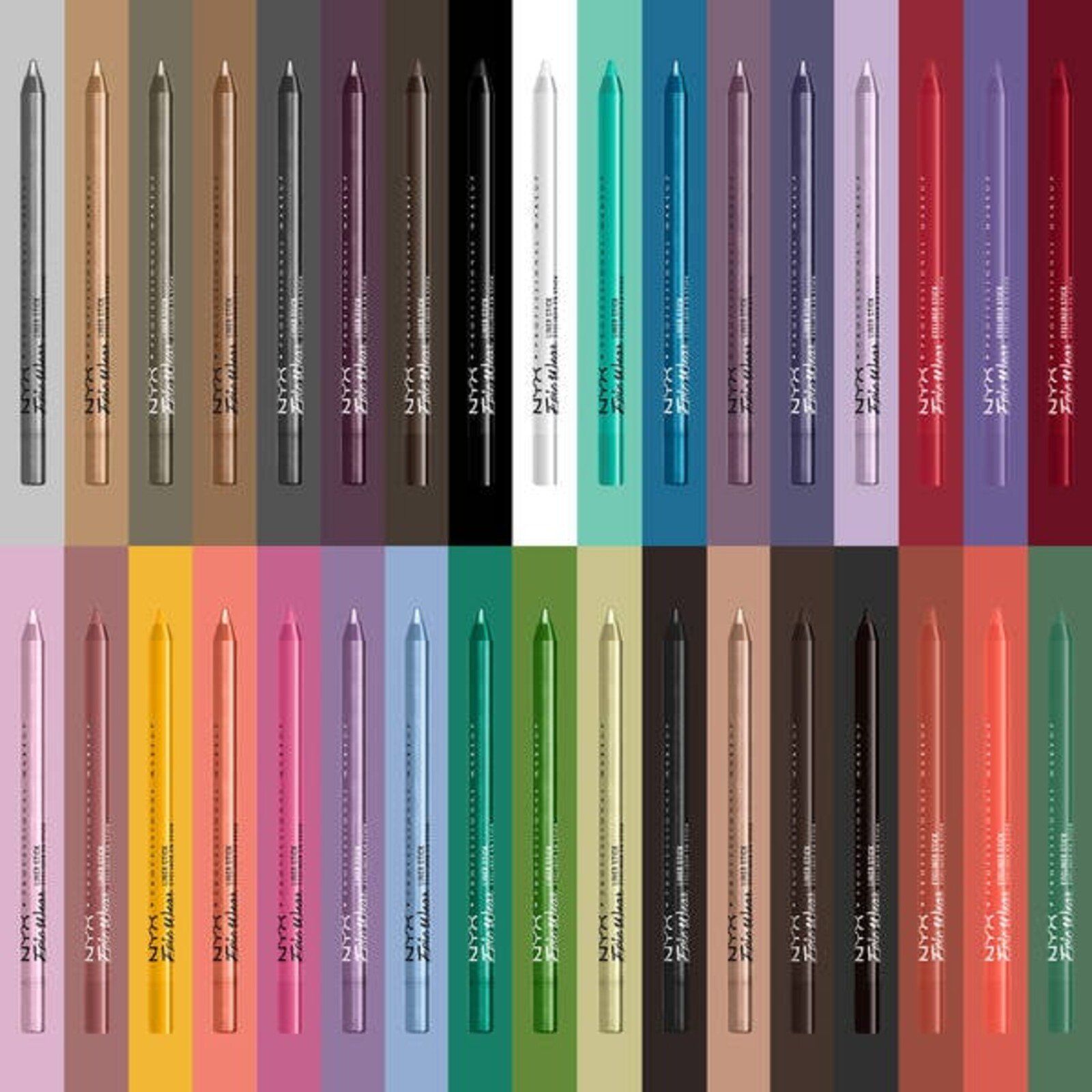 NYX Pro Makeup Epic Wear قلم آيلاينر 32 بني لامع 1.22g