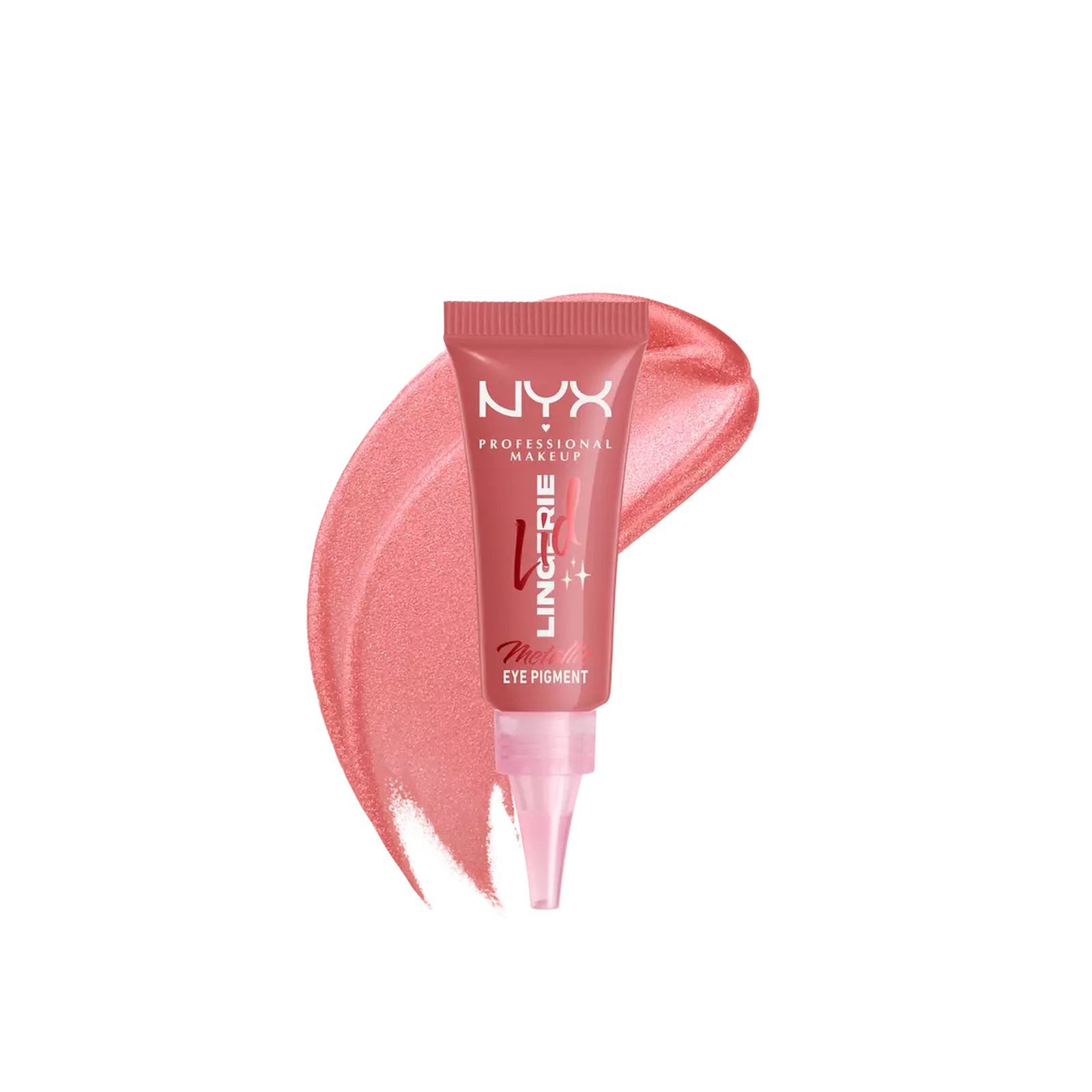NYX Pro Makeup Lid Lingerie Eye Pigment 04 Metallic Risky Rosé 6ml