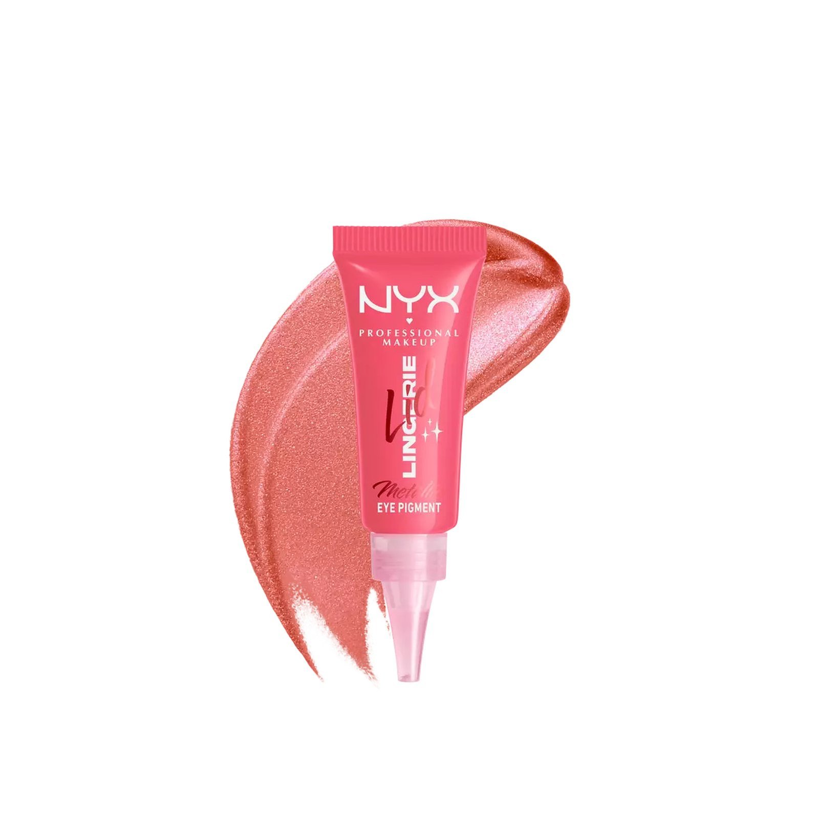NYX Pro Makeup Lid Lingerie Eye Pigment 09 Metallic Cheeky Coral 6ml