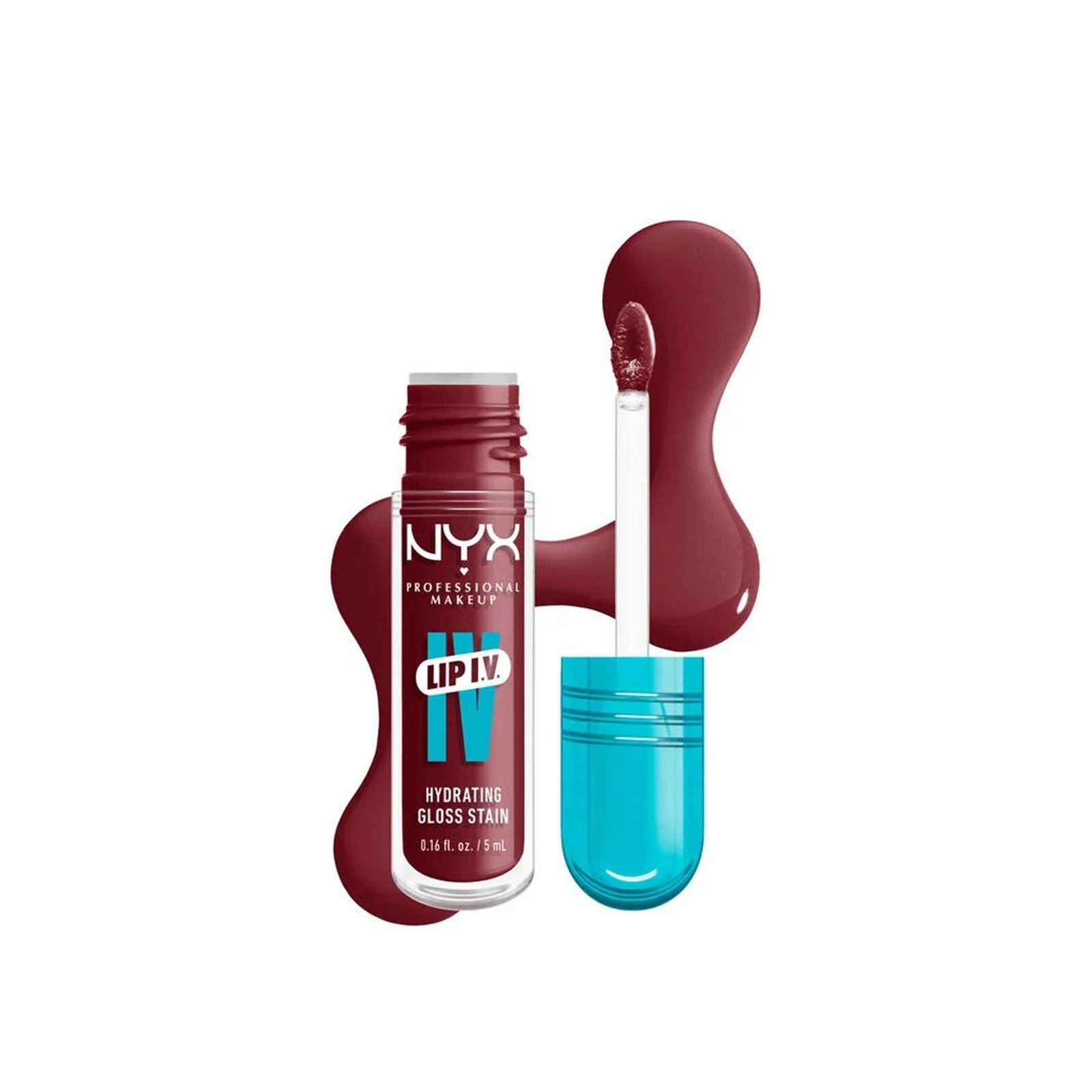 NYX Pro Makeup Lip I.V. Hydrating Gloss Serum 08 Drippin' In Rose 5ml
