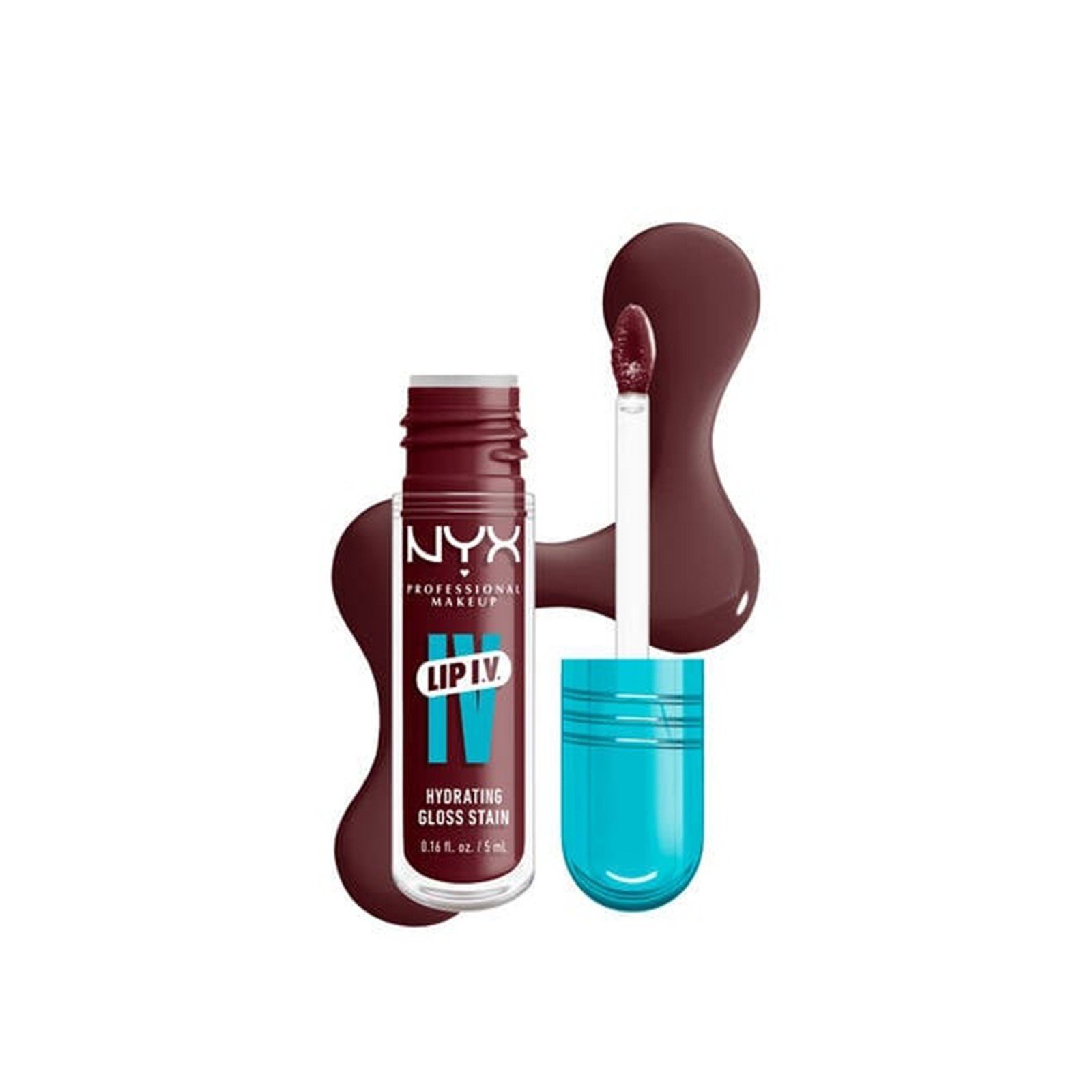 NYX Pro Makeup Lip I.V. Sérum Gloss Hidratante 14 Mauve N' Moist! 5ml