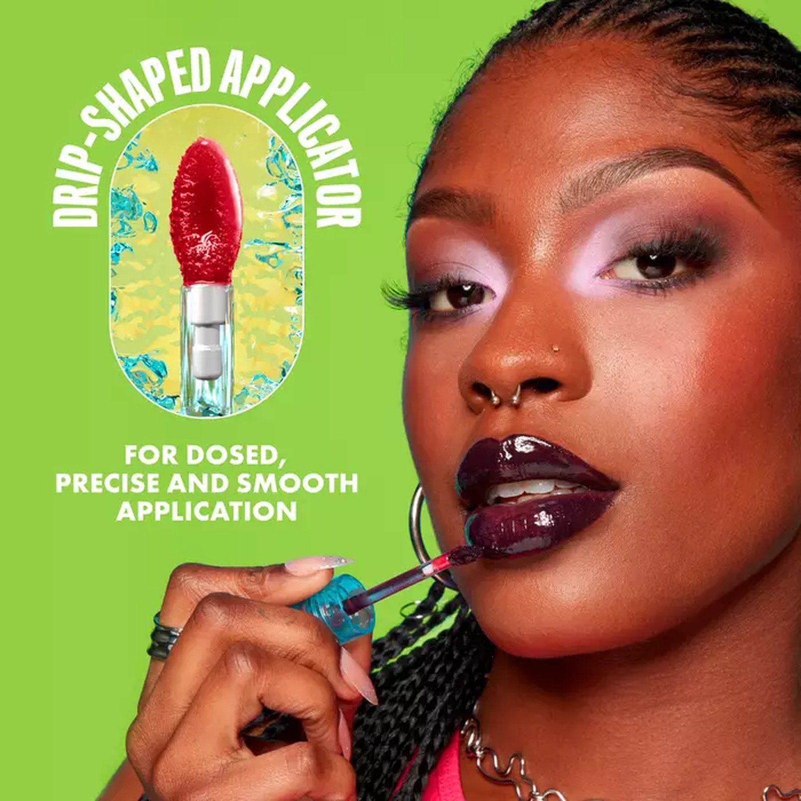NYX Pro Makeup Lip I.V. Hydrating Gloss Serum 19 Magenta Mist 5ml