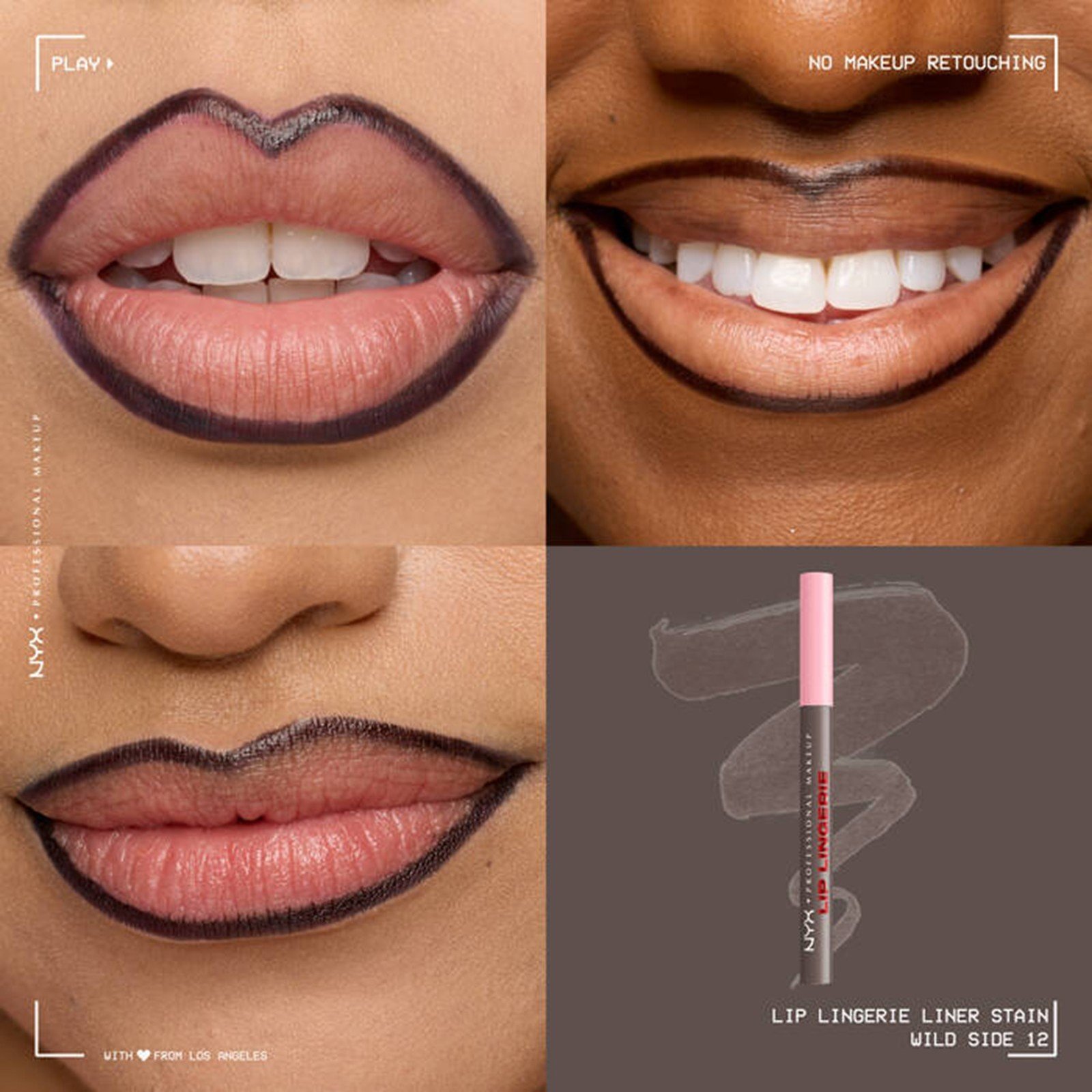 NYX Pro Makeup Lip Lingerie Lip Liner Stain Wild Side 1ml