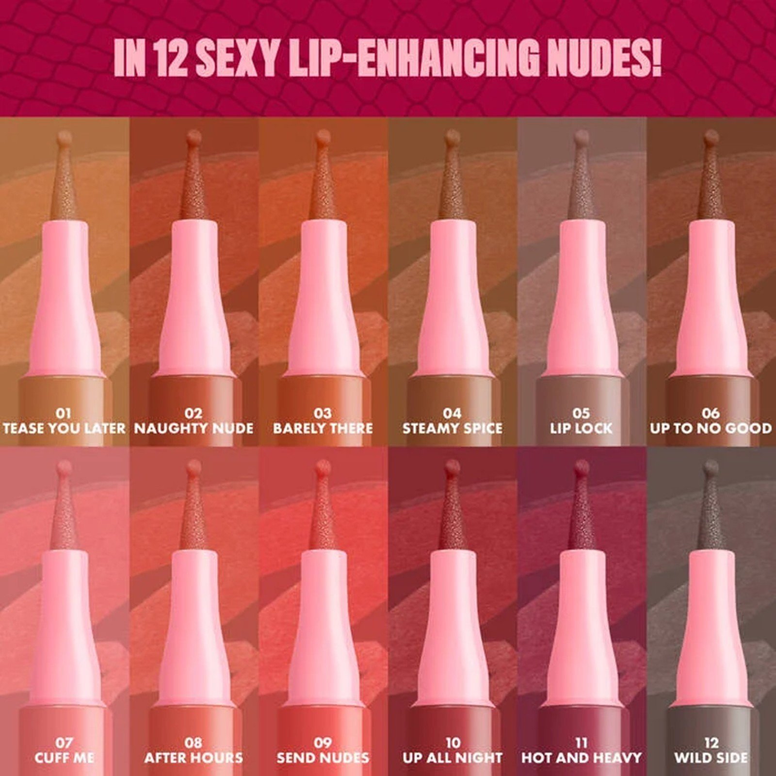 NYX Pro Makeup Lip Lingerie Lip Liner Stain Wild Side 1ml